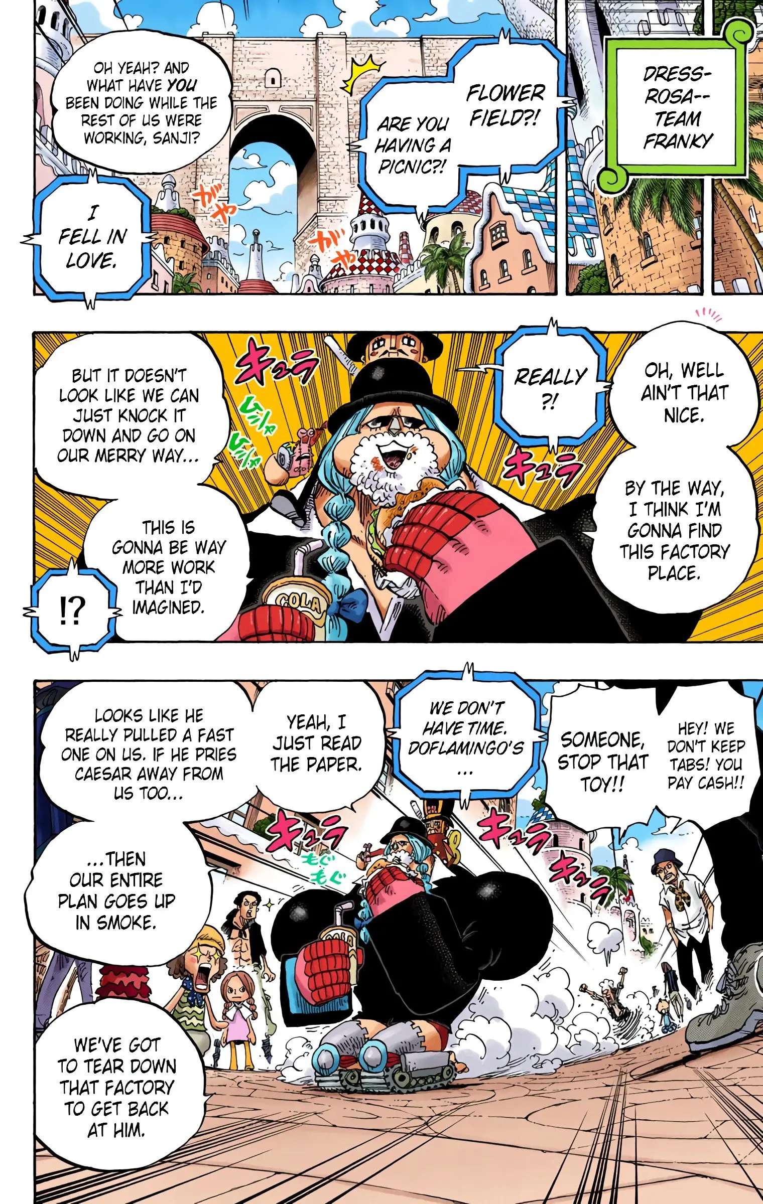 One Piece Colored, chapter 713, page 11