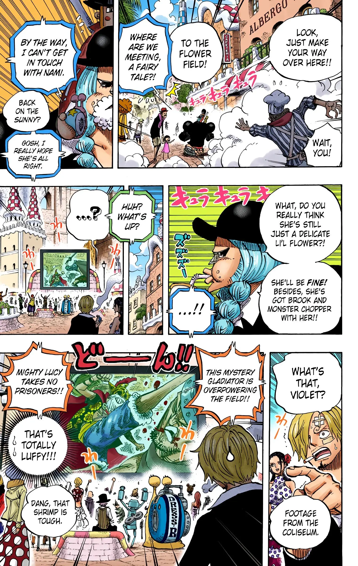 One Piece Colored, chapter 713, page 12