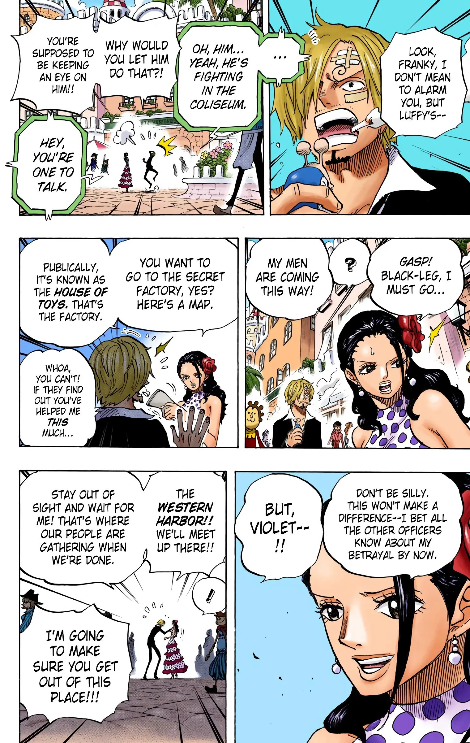One Piece Colored, chapter 713, page 13