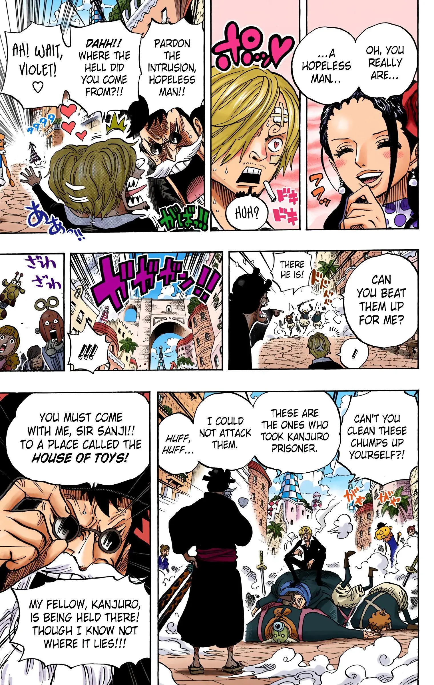 One Piece Colored, chapter 713, page 14