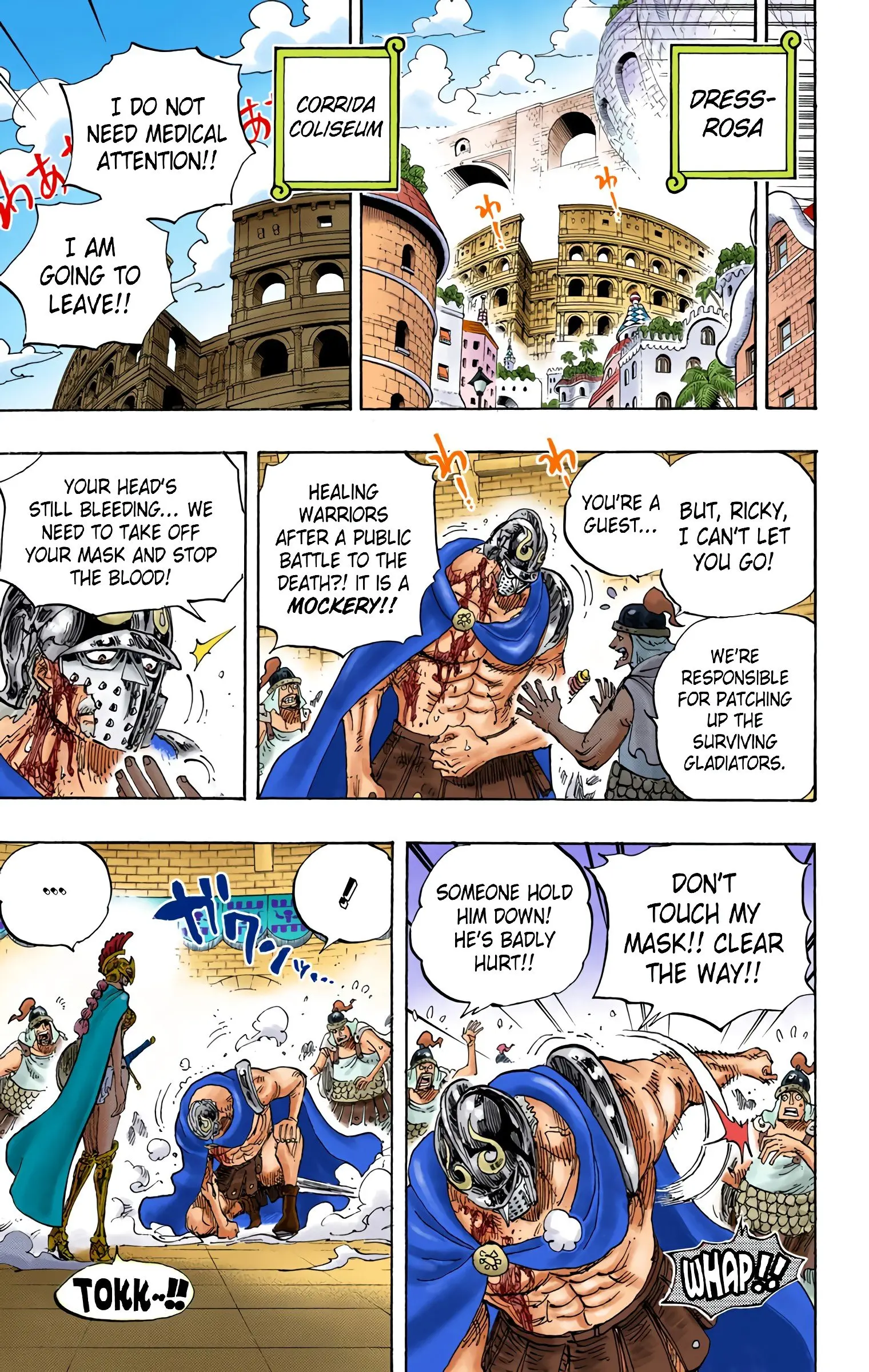 One Piece Colored, chapter 714, page 6