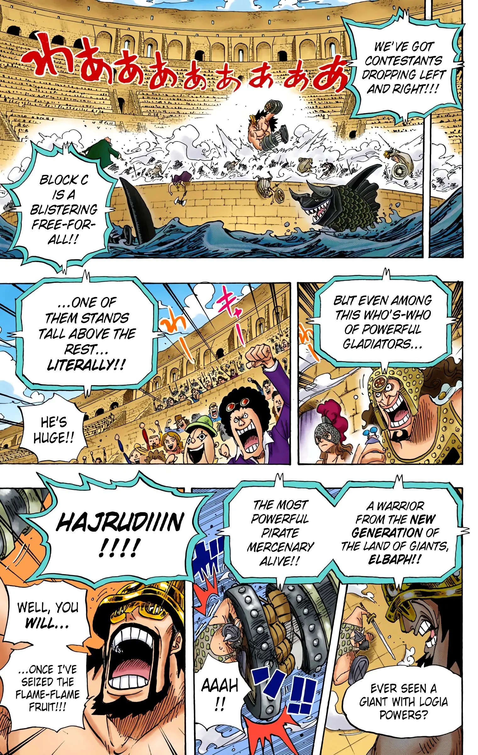 One Piece Colored, chapter 714, page 10