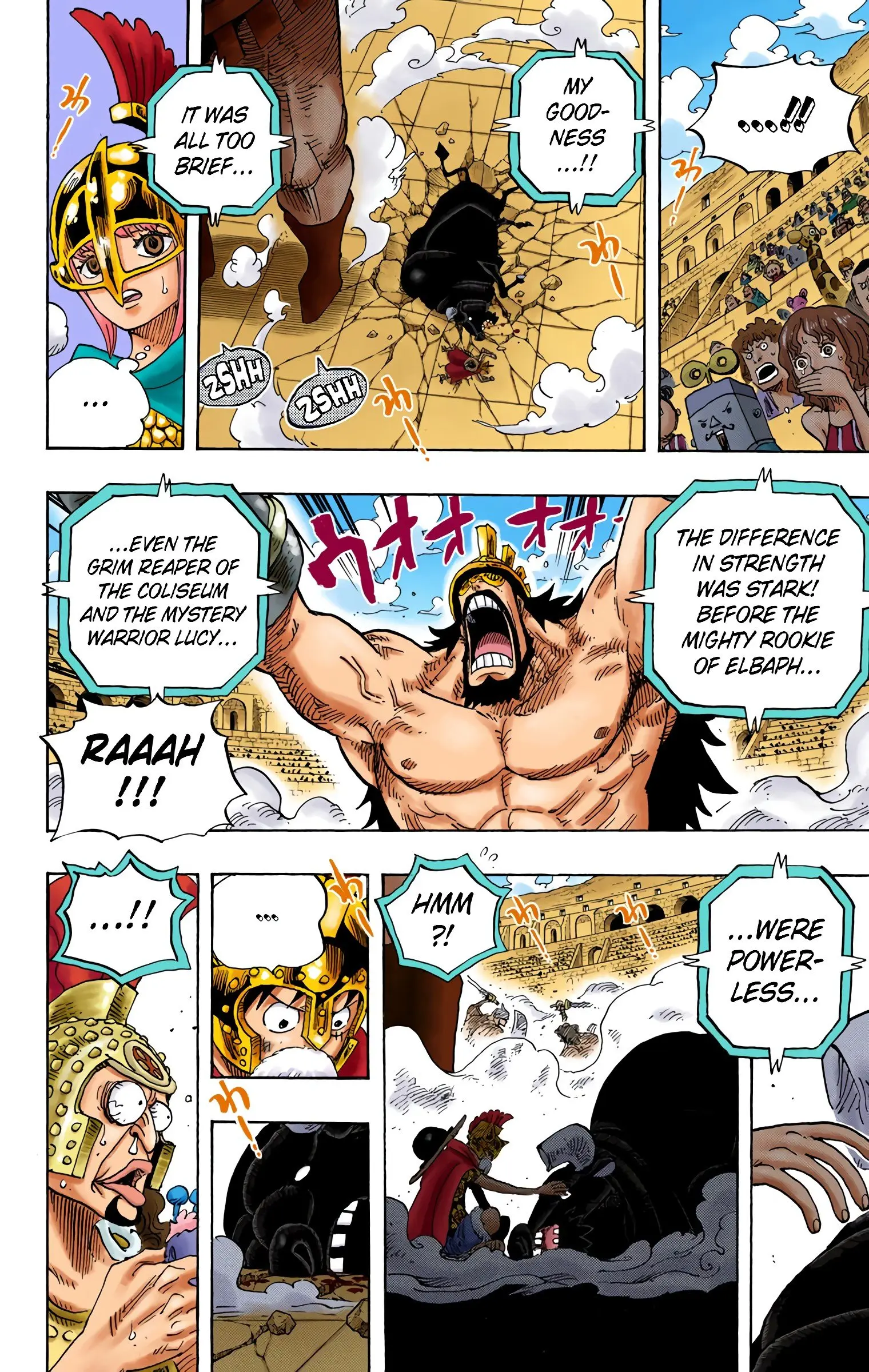One Piece Colored, chapter 714, page 15