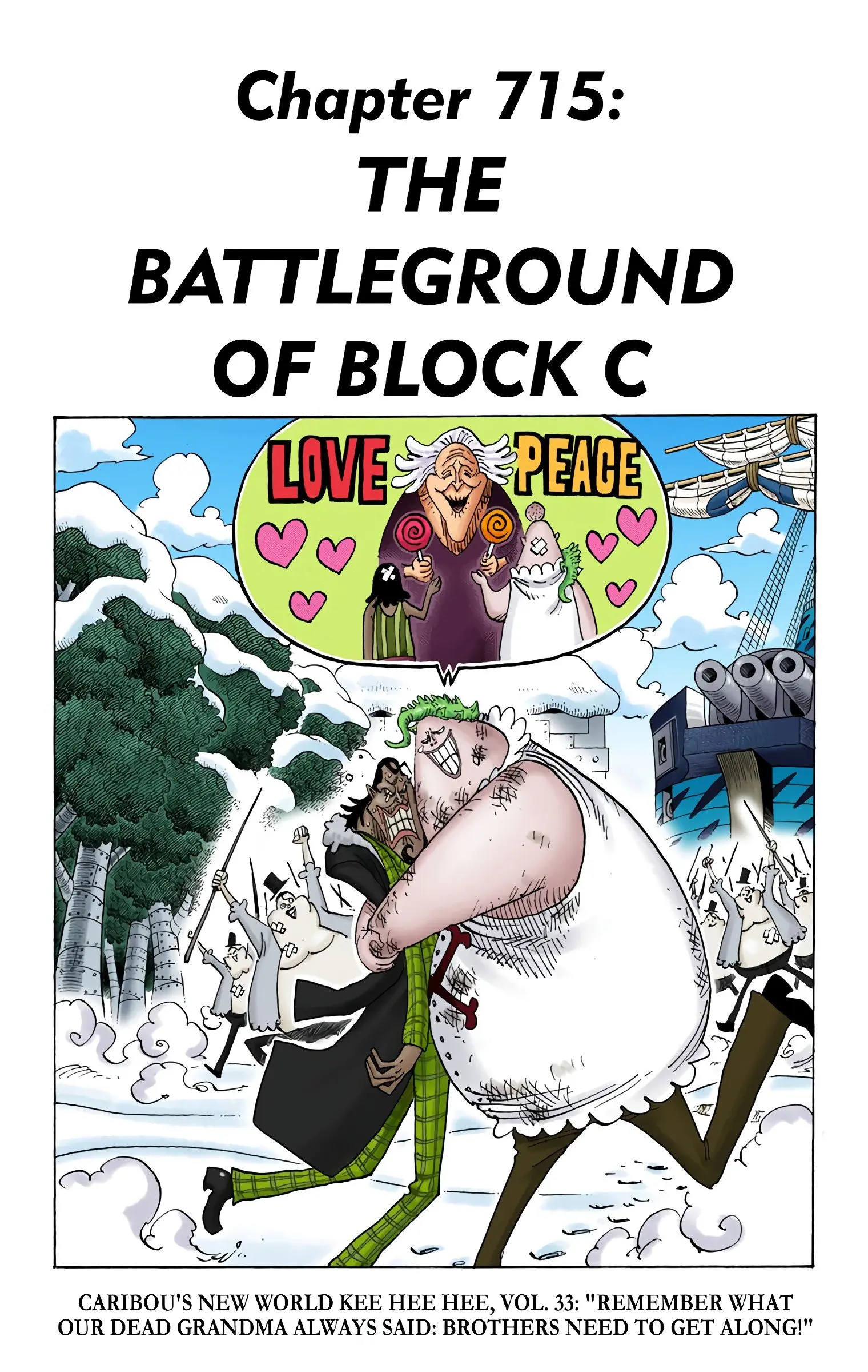 One Piece Colored, chapter 715, page 1