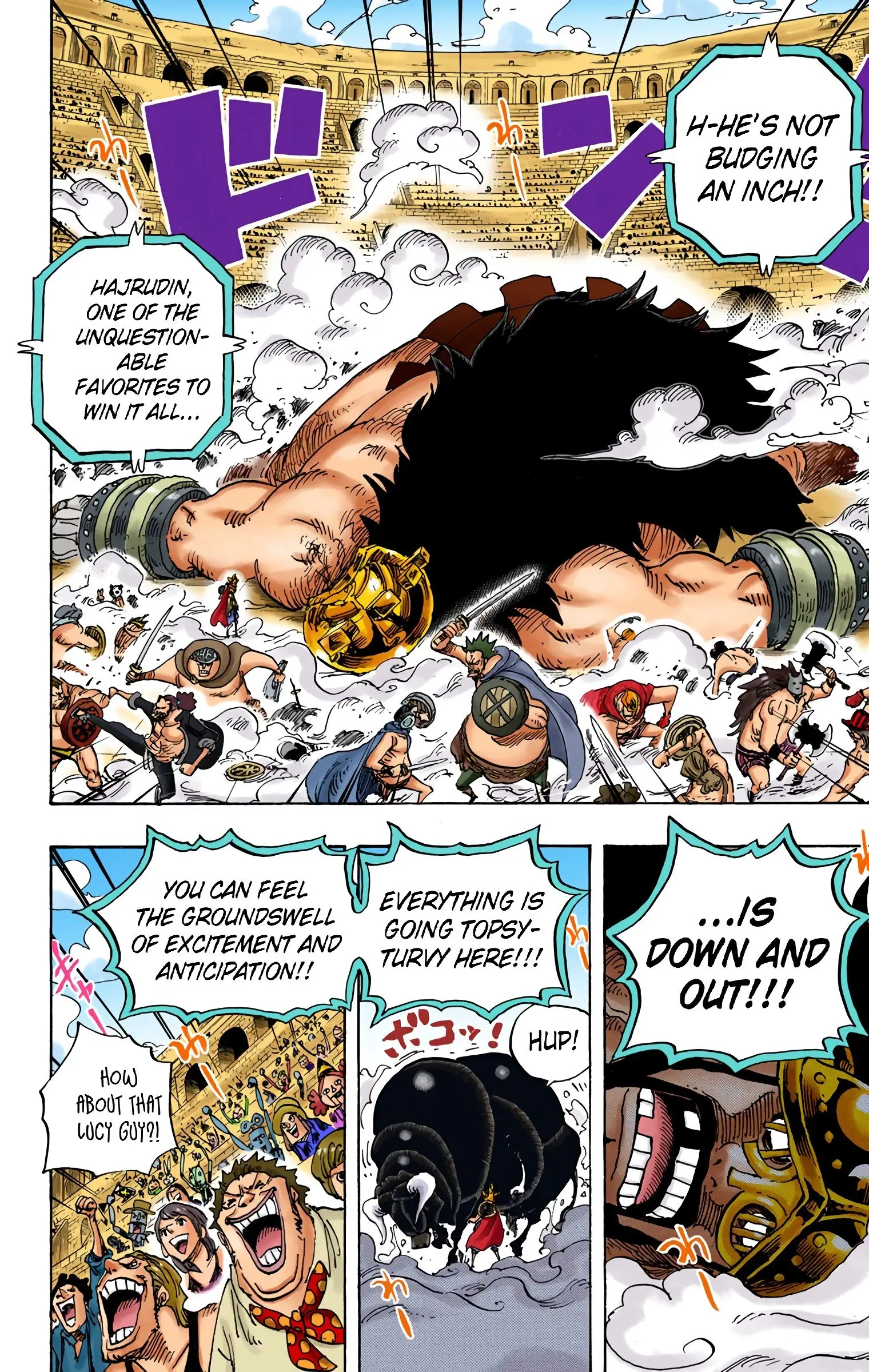One Piece Colored, chapter 715, page 2