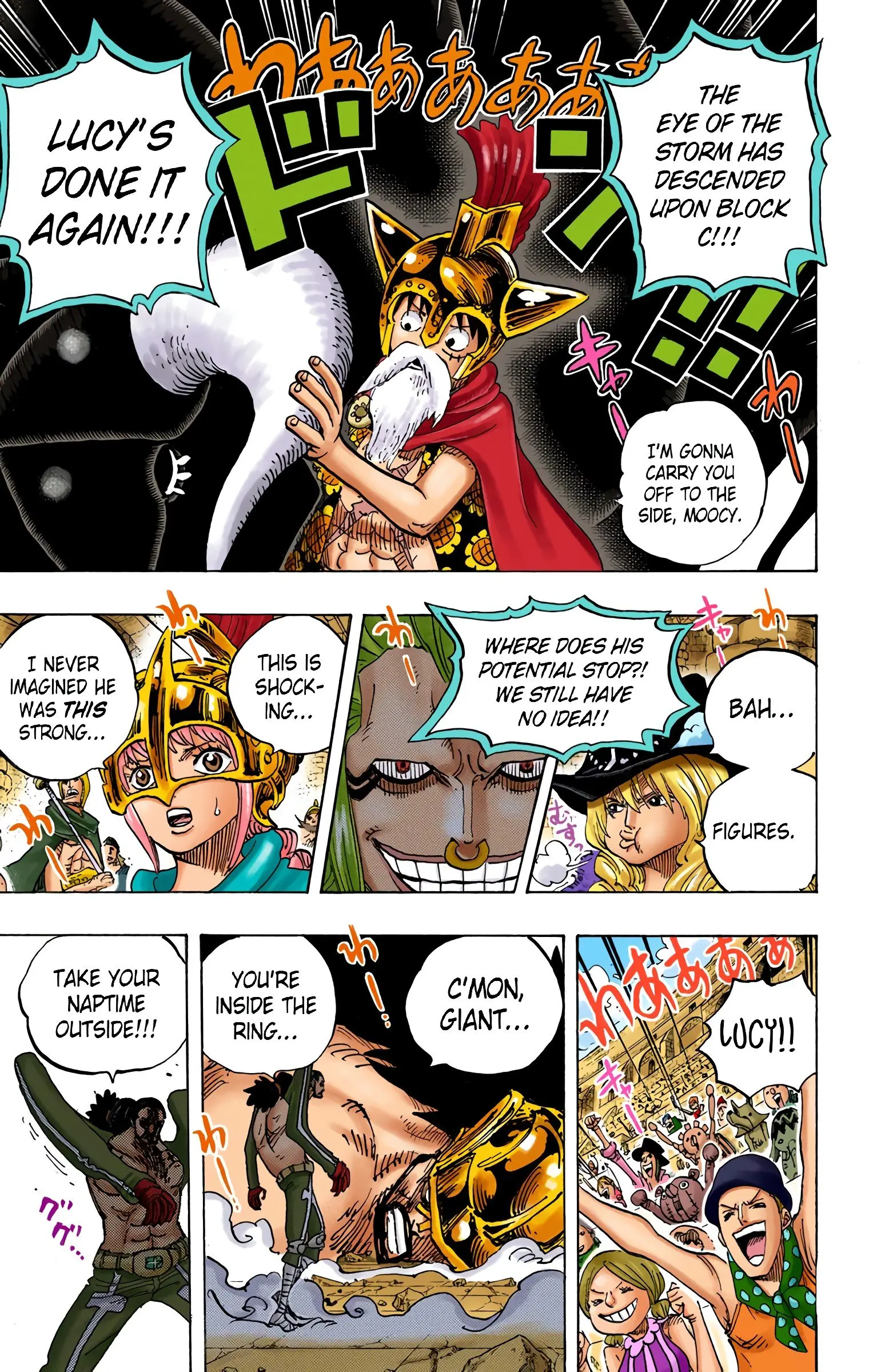 One Piece Colored, chapter 715, page 3
