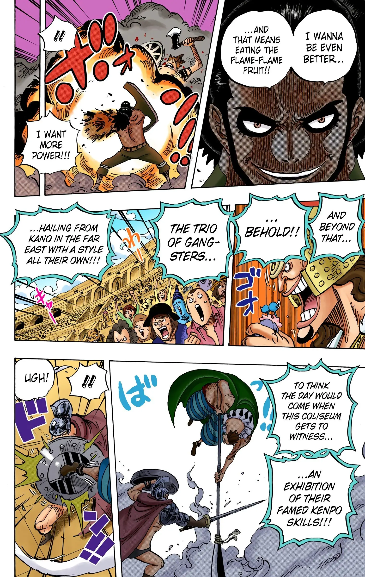 One Piece Colored, chapter 715, page 5