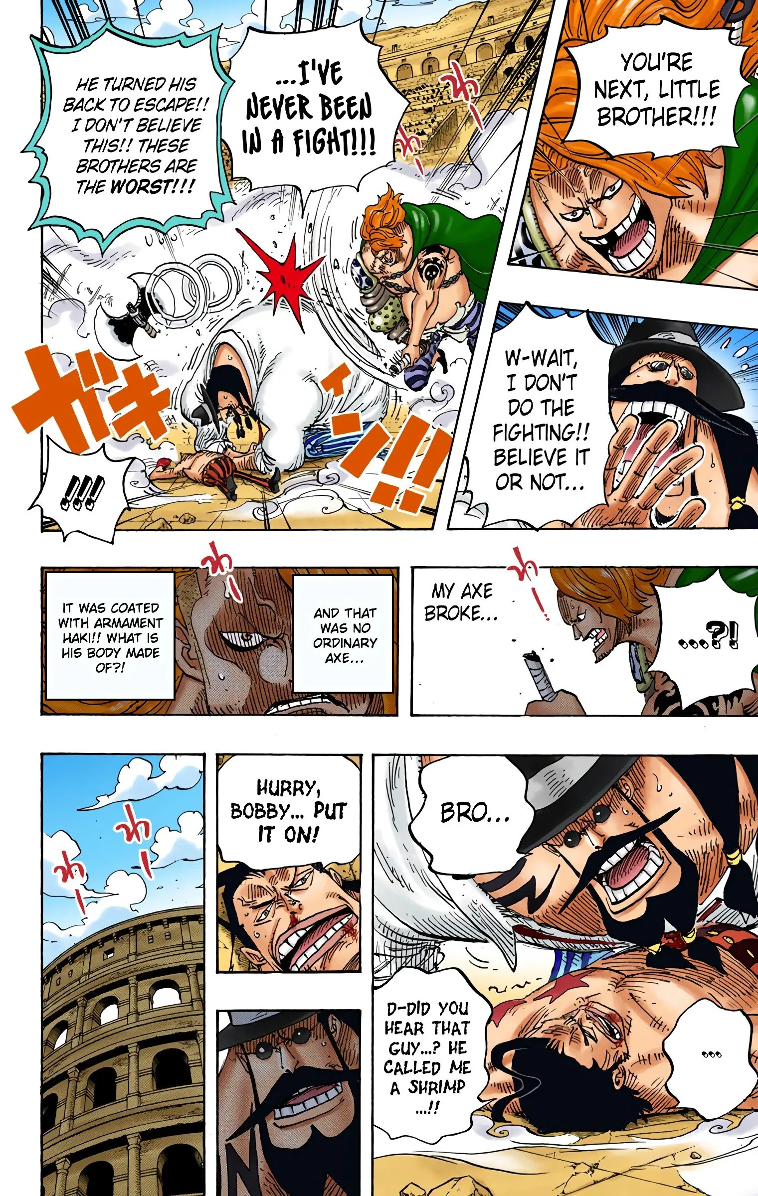 One Piece Colored, chapter 715, page 14