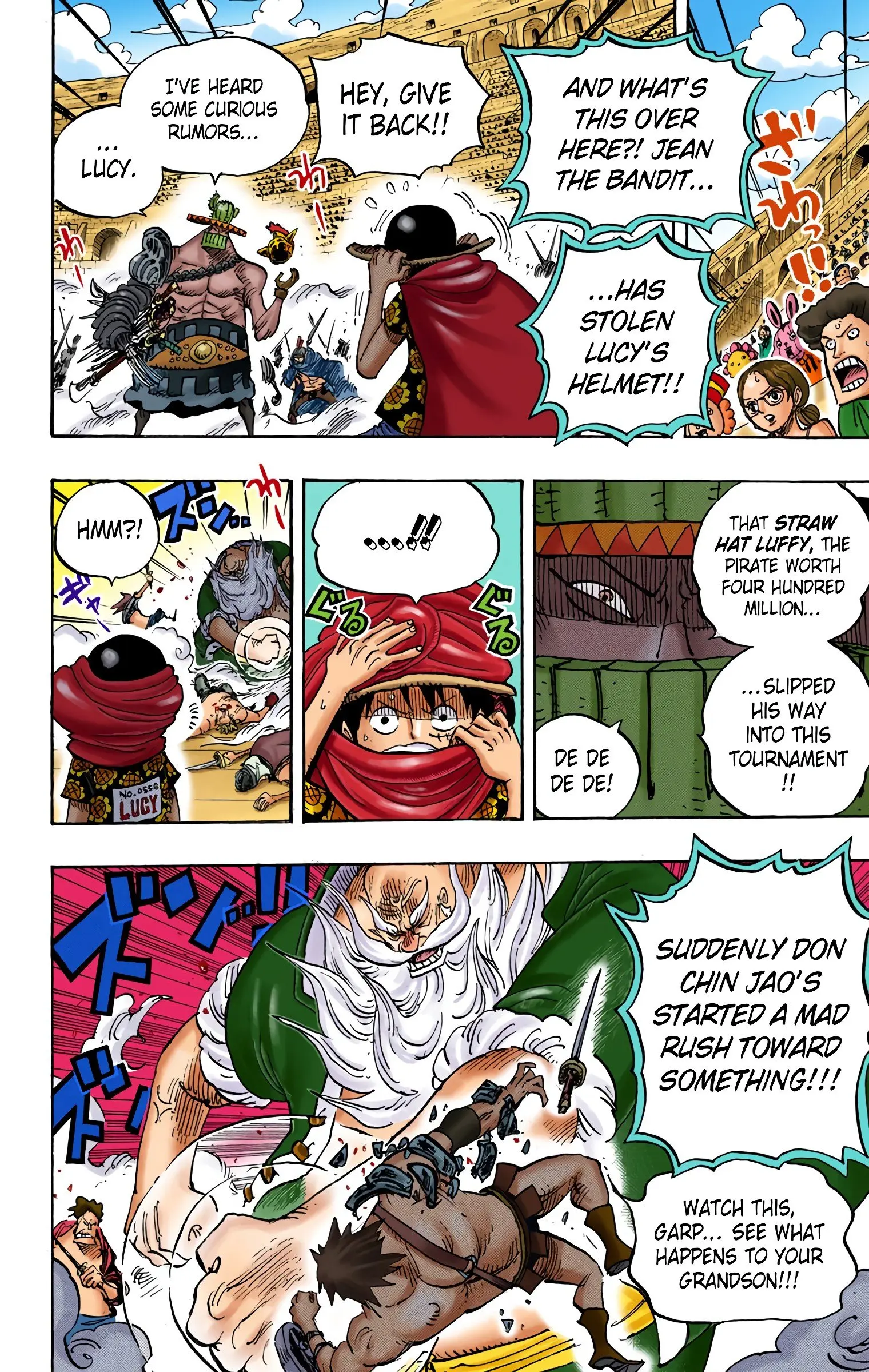 One Piece Colored, chapter 715, page 16