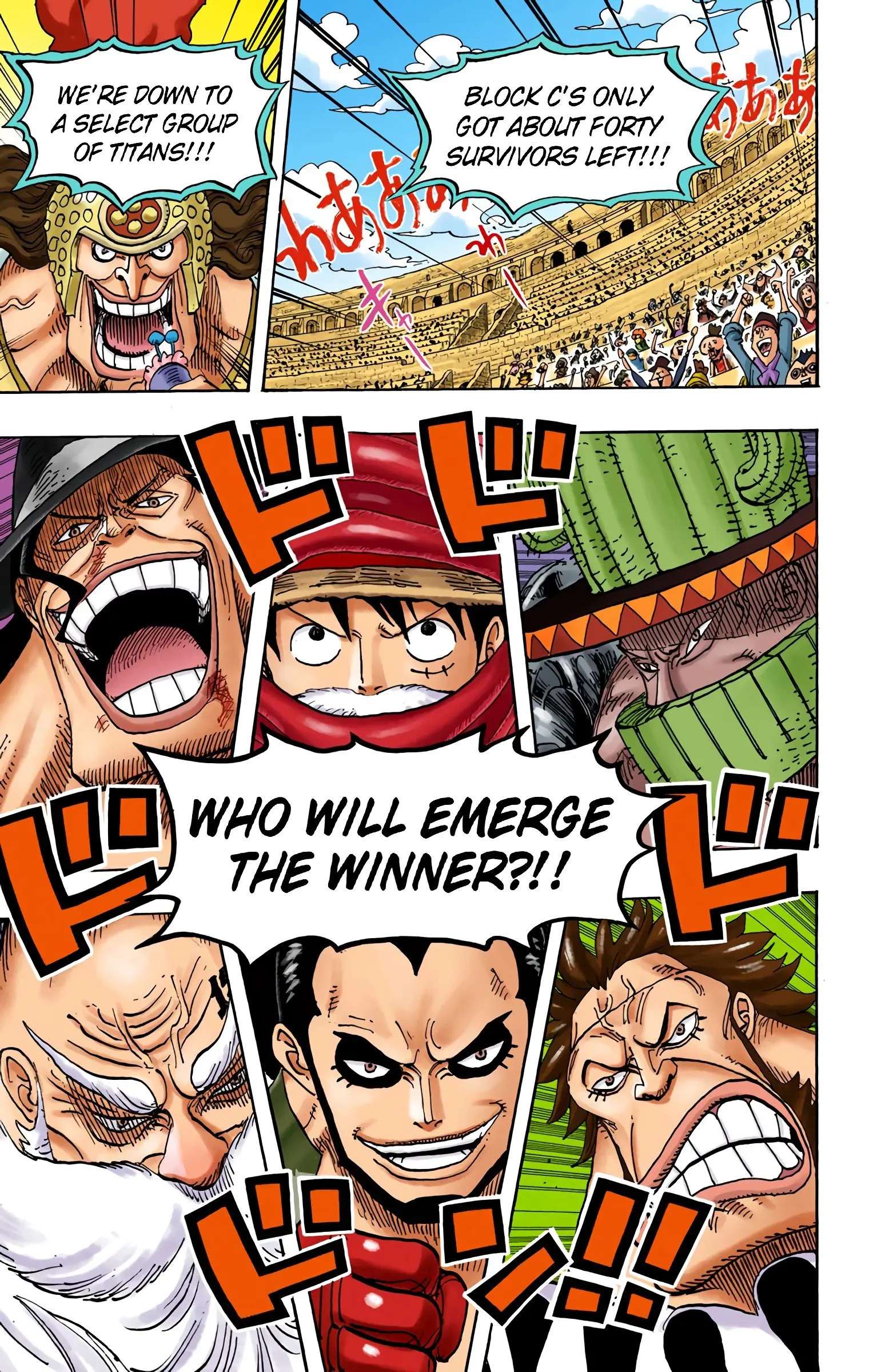 One Piece Colored, chapter 715, page 17