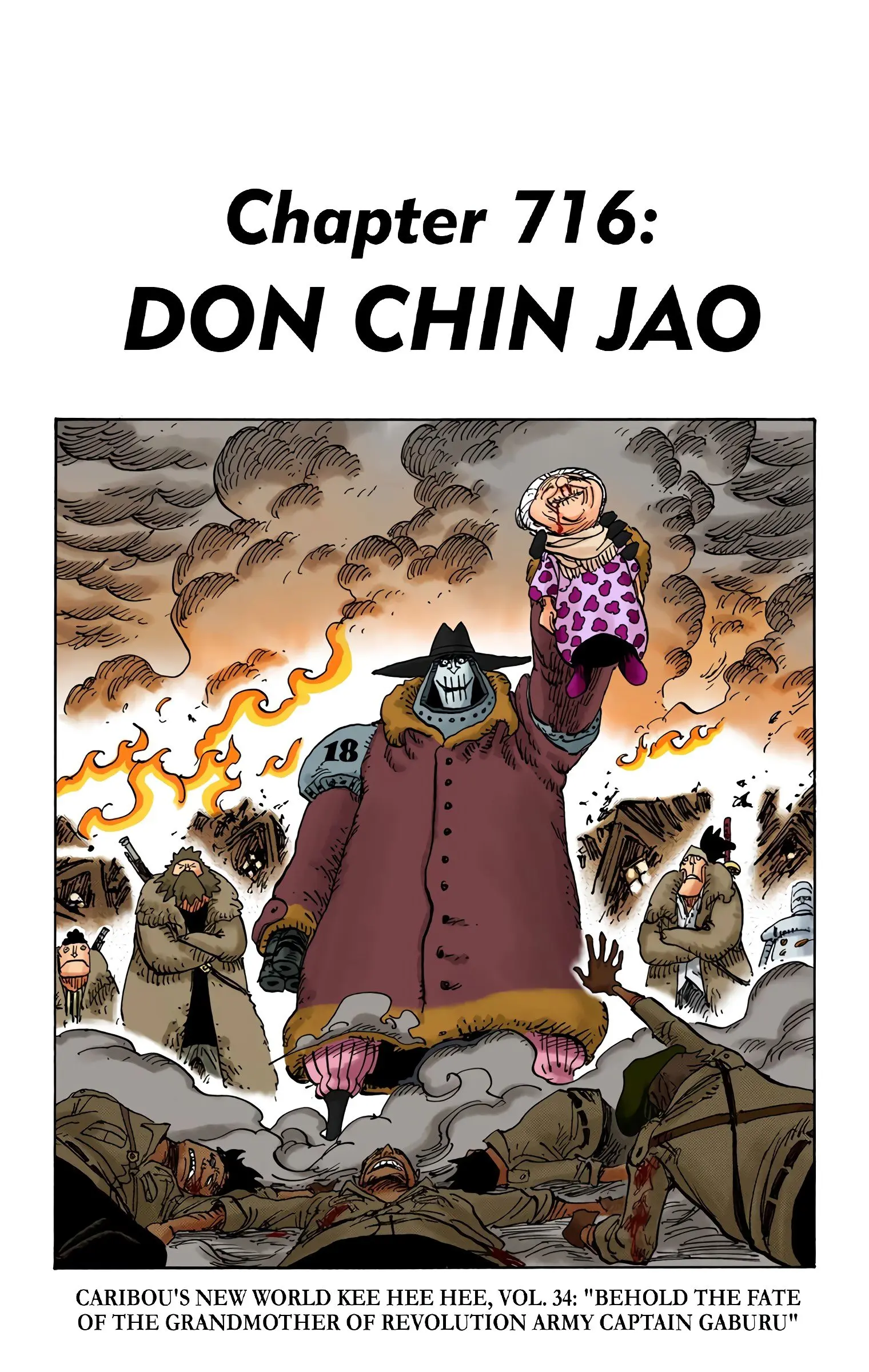 One Piece Colored, chapter 716, page 1
