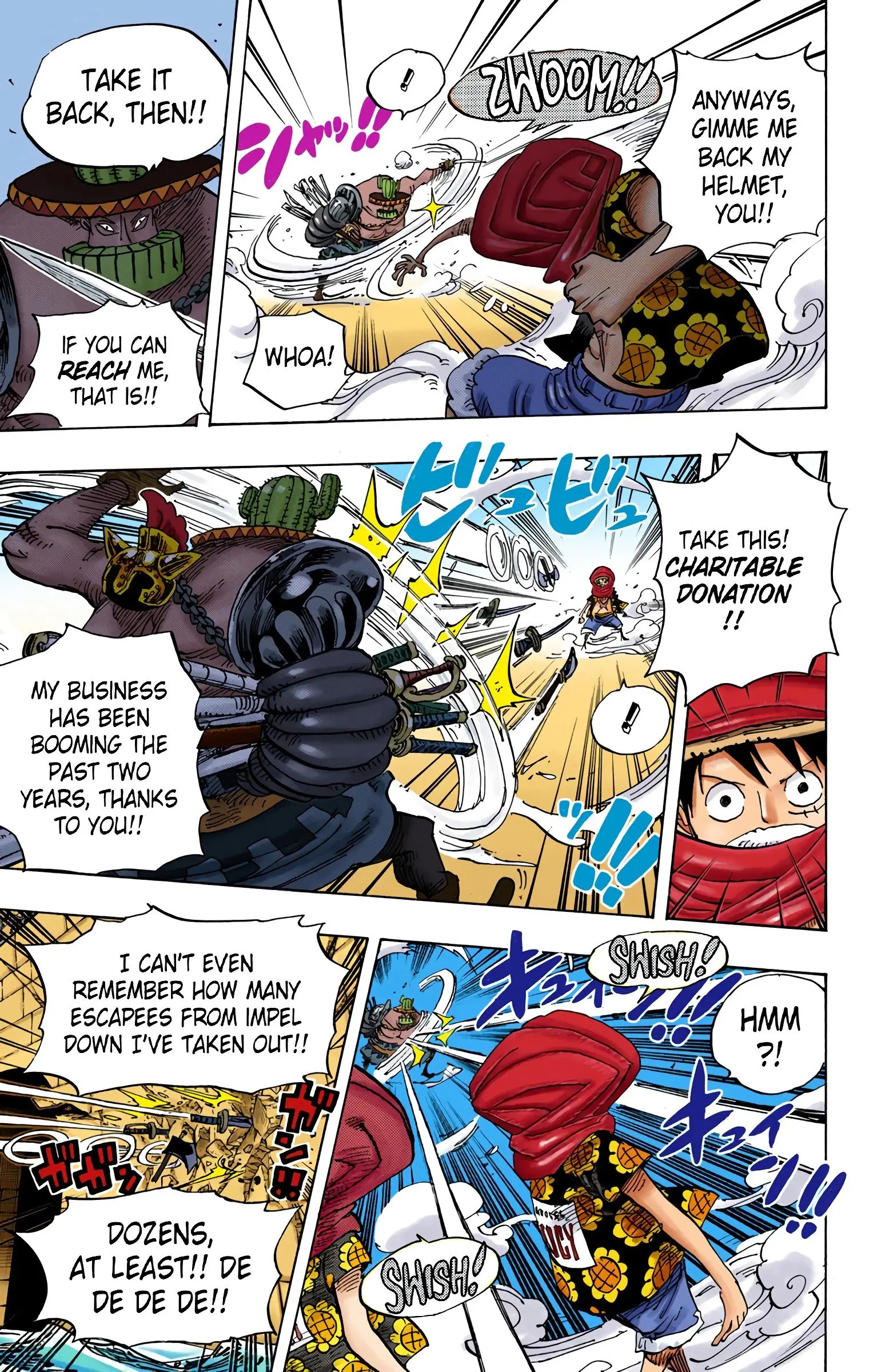 One Piece Colored, chapter 716, page 9
