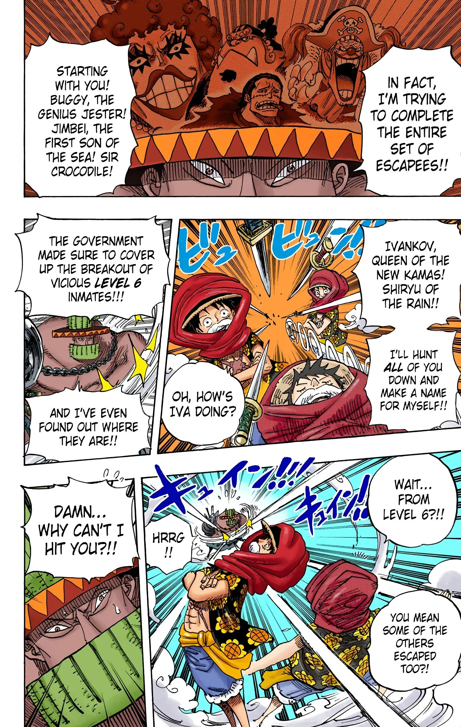 One Piece Colored, chapter 716, page 10