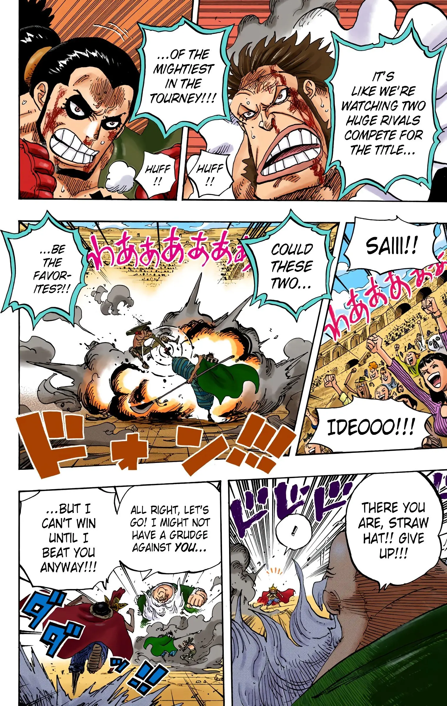 One Piece Colored, chapter 716, page 14