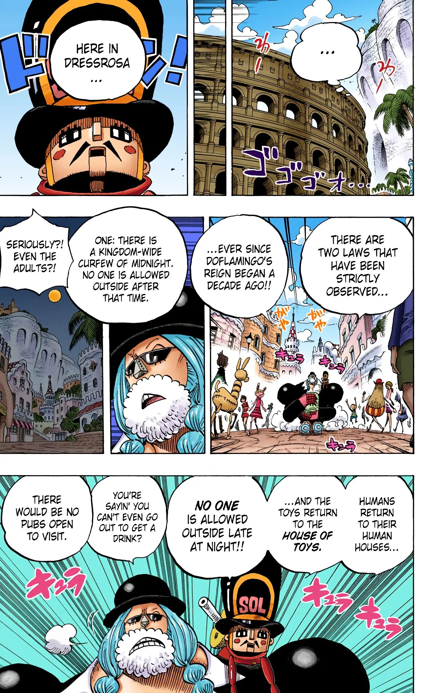 One Piece Colored, chapter 717, page 9