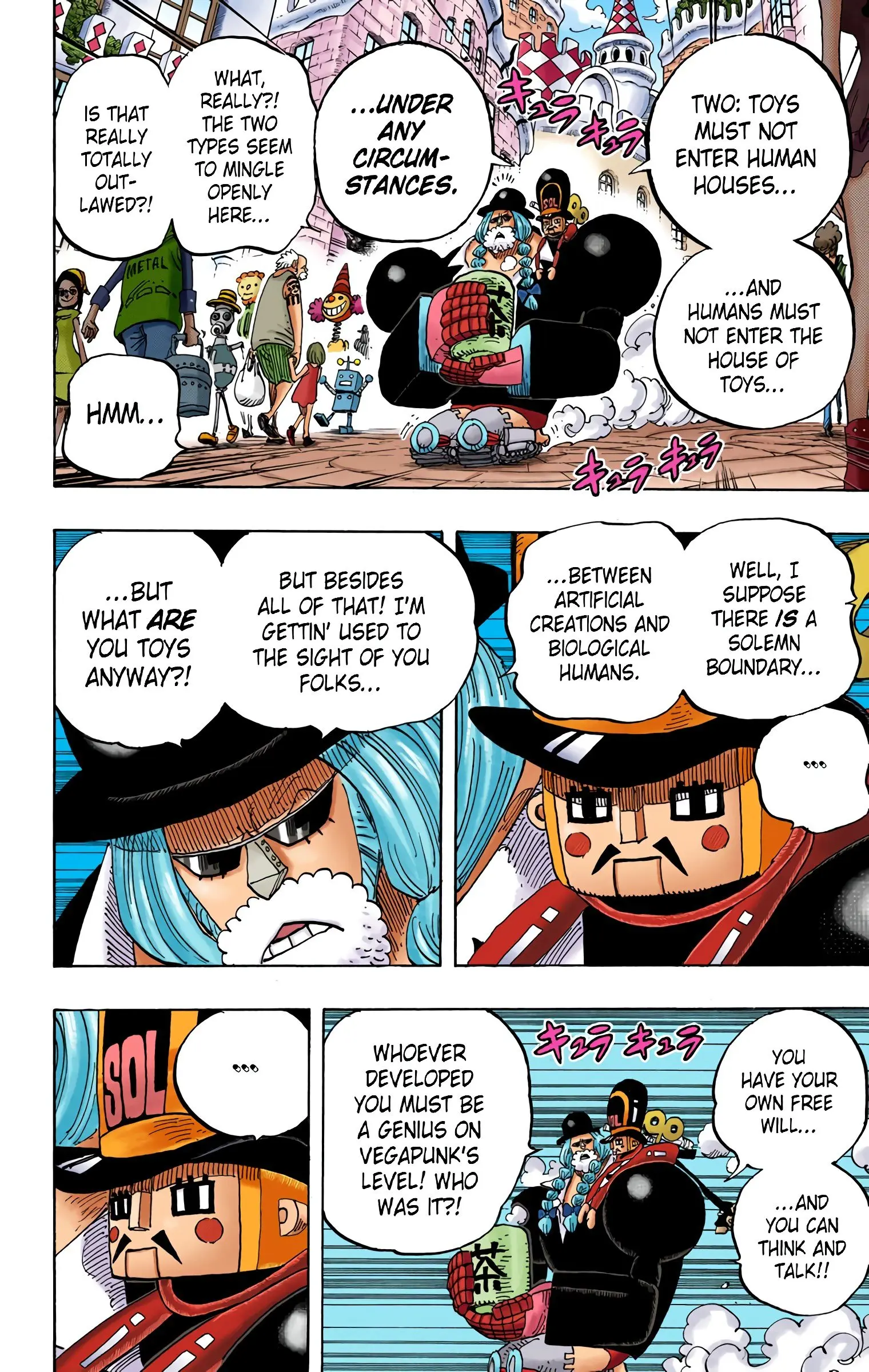 One Piece Colored, chapter 717, page 10