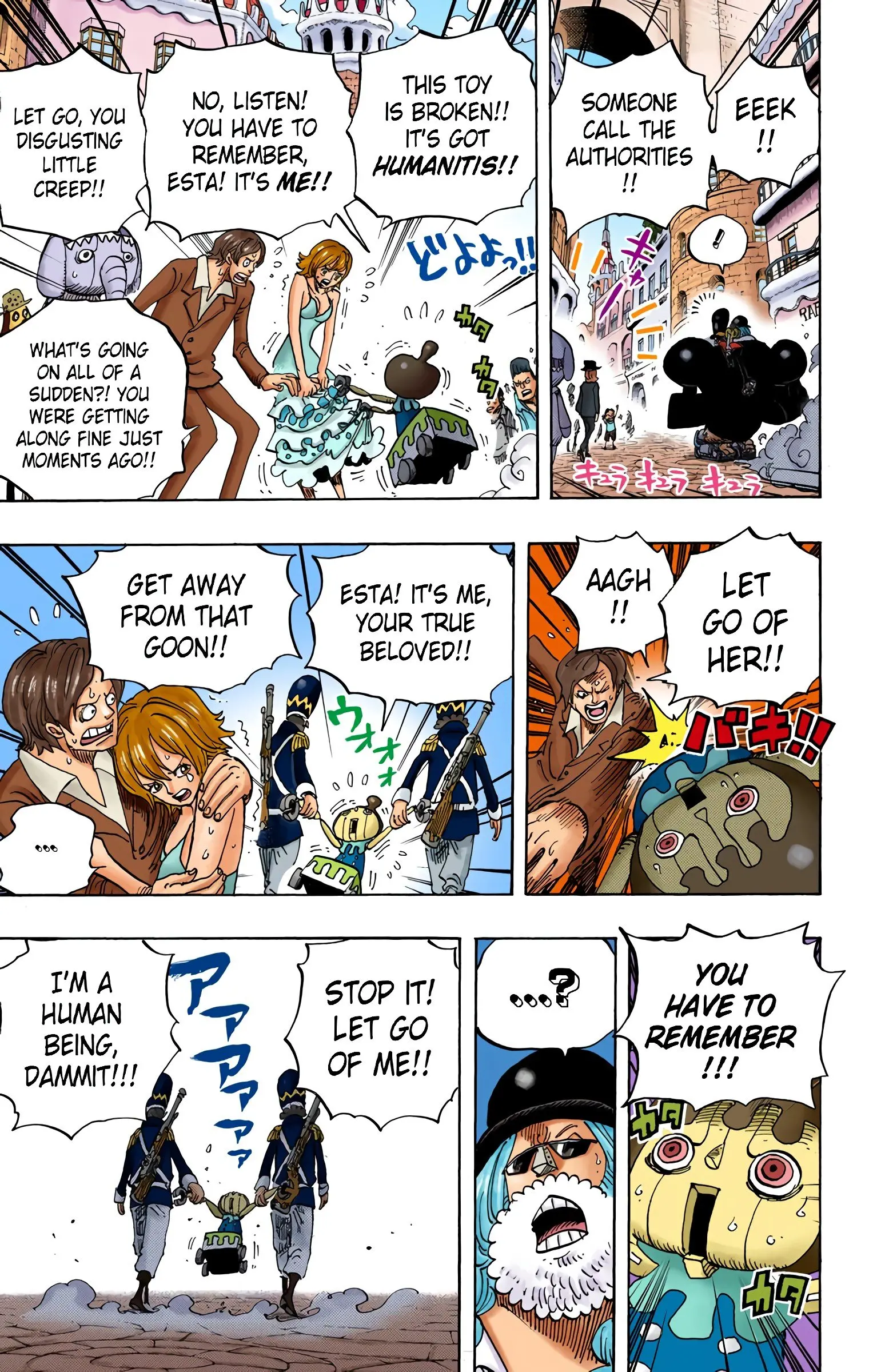 One Piece Colored, chapter 717, page 11