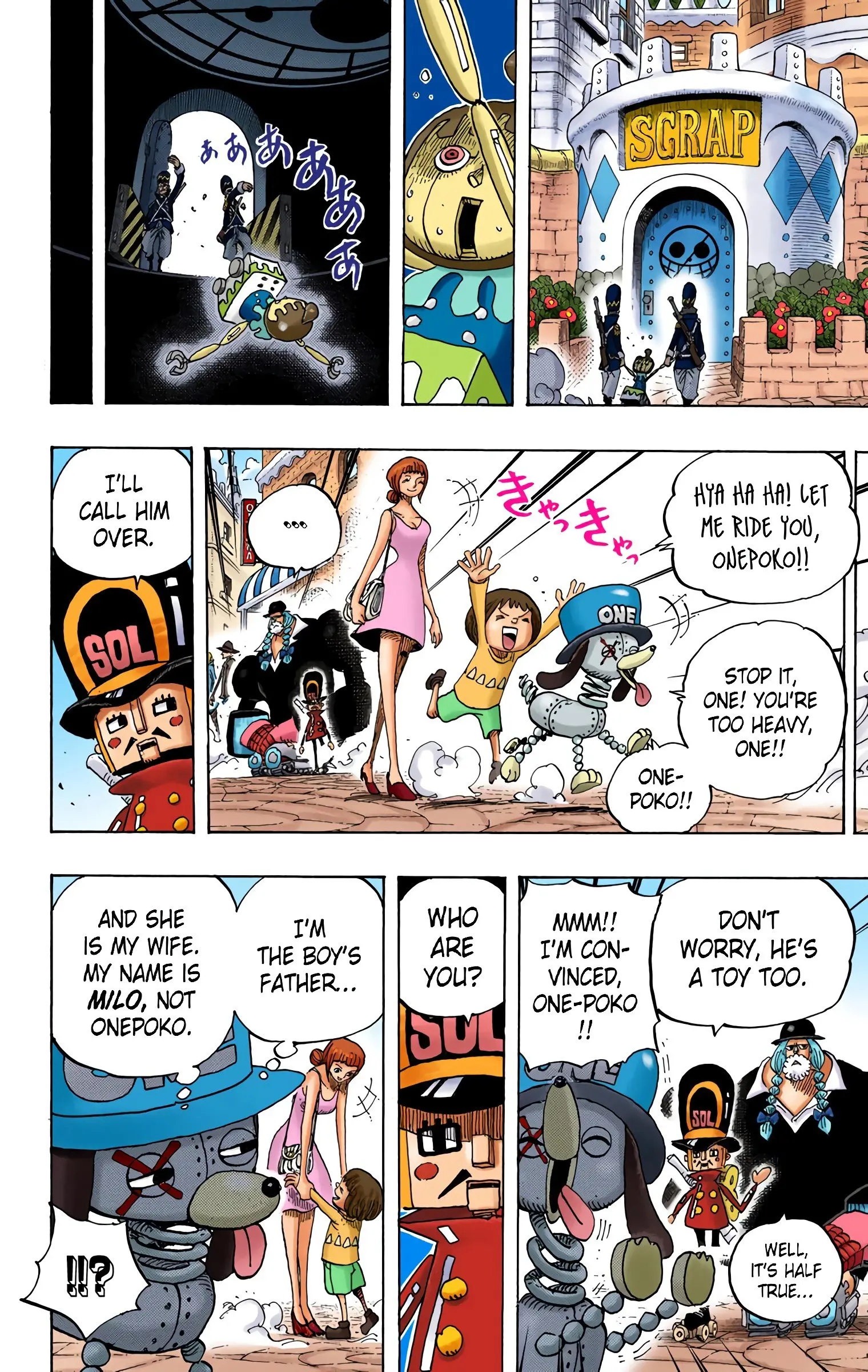 One Piece Colored, chapter 717, page 12
