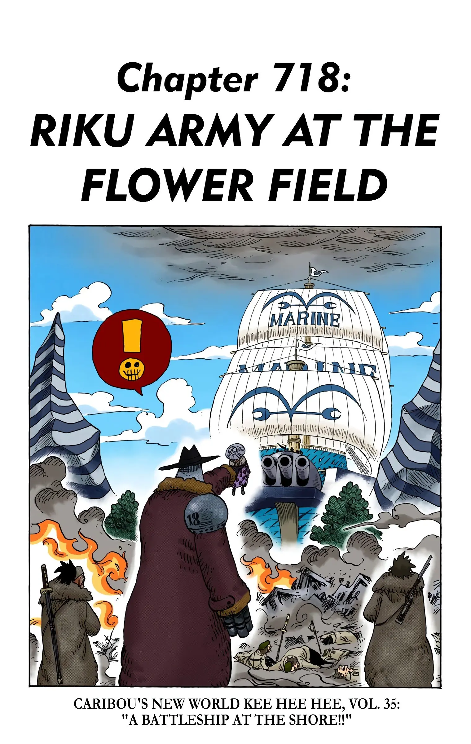 One Piece Colored, chapter 718, page 1