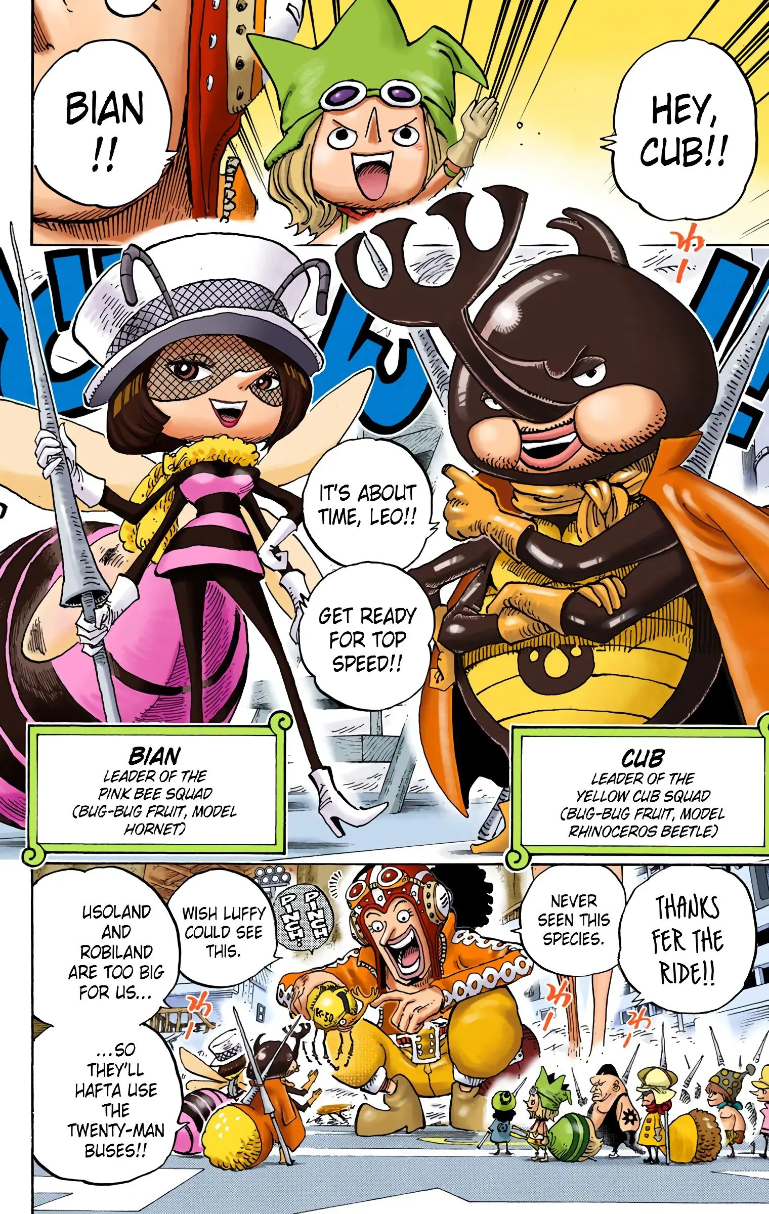 One Piece Colored, chapter 718, page 3