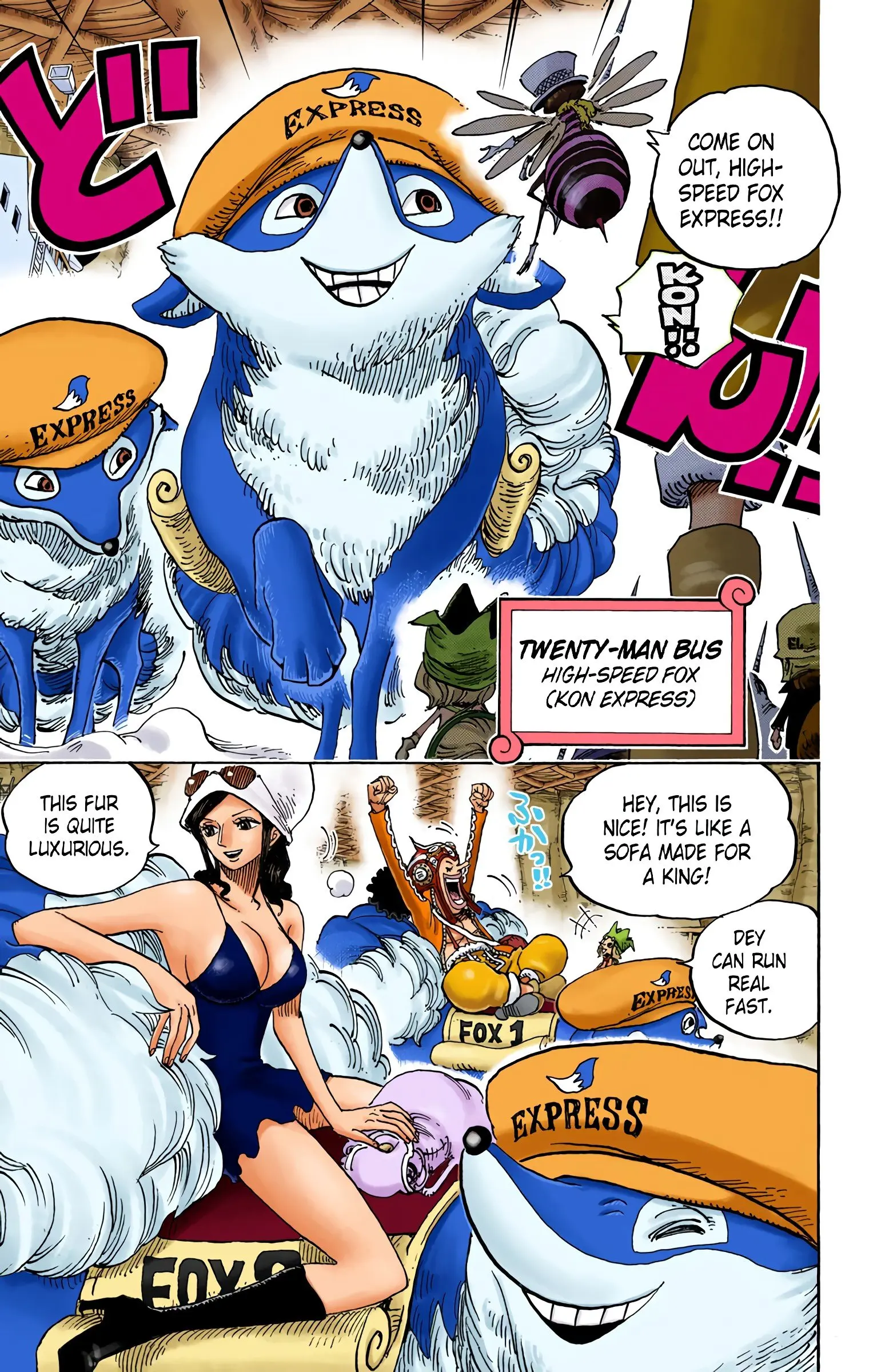 One Piece Colored, chapter 718, page 4