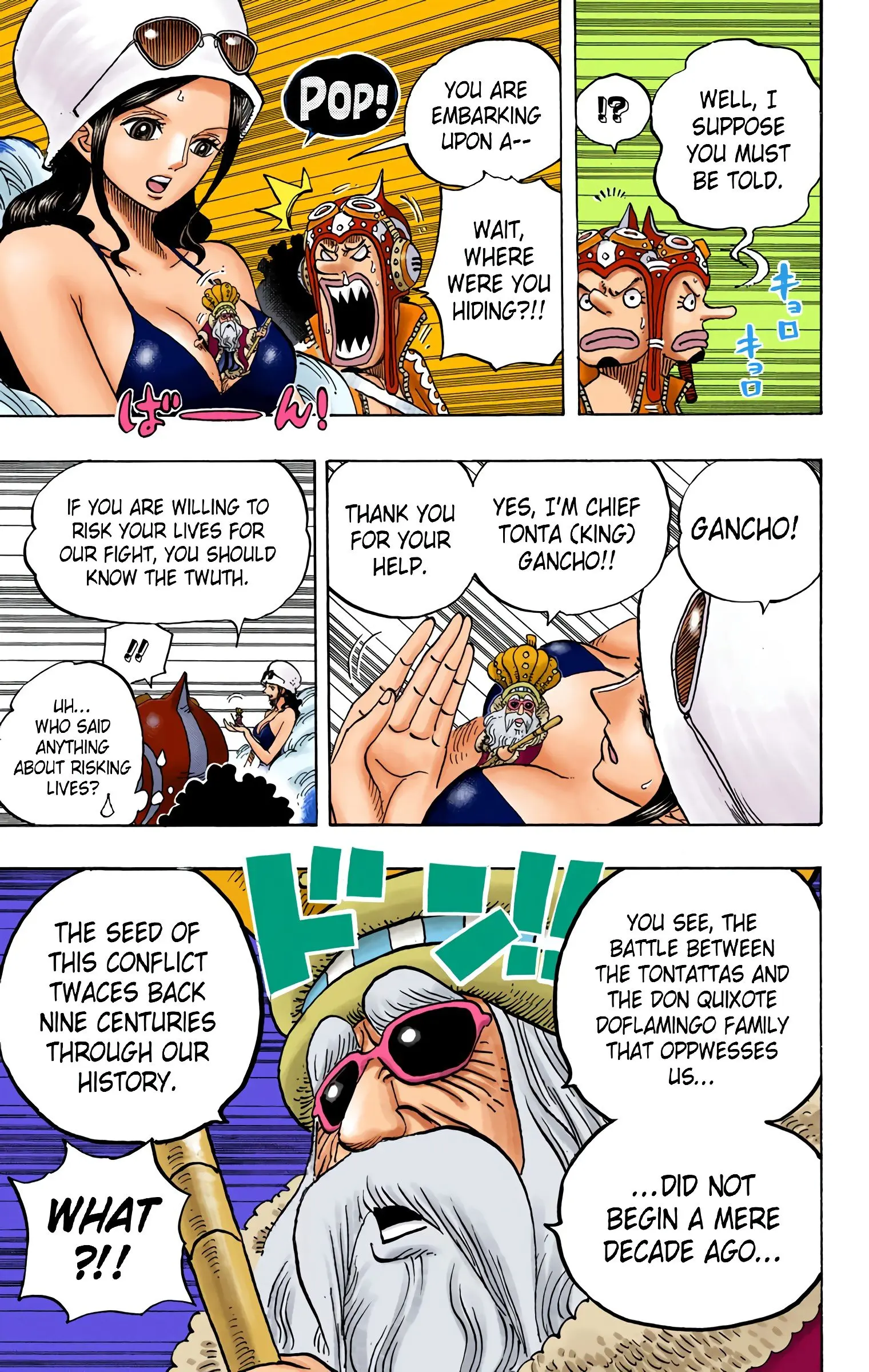 One Piece Colored, chapter 718, page 6