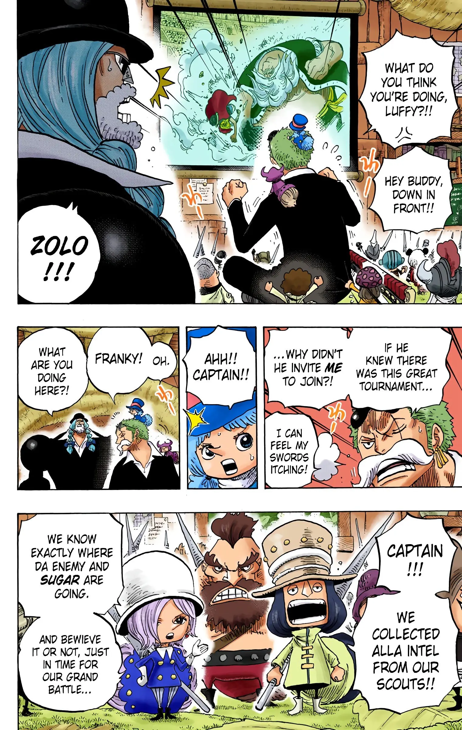 One Piece Colored, chapter 718, page 8