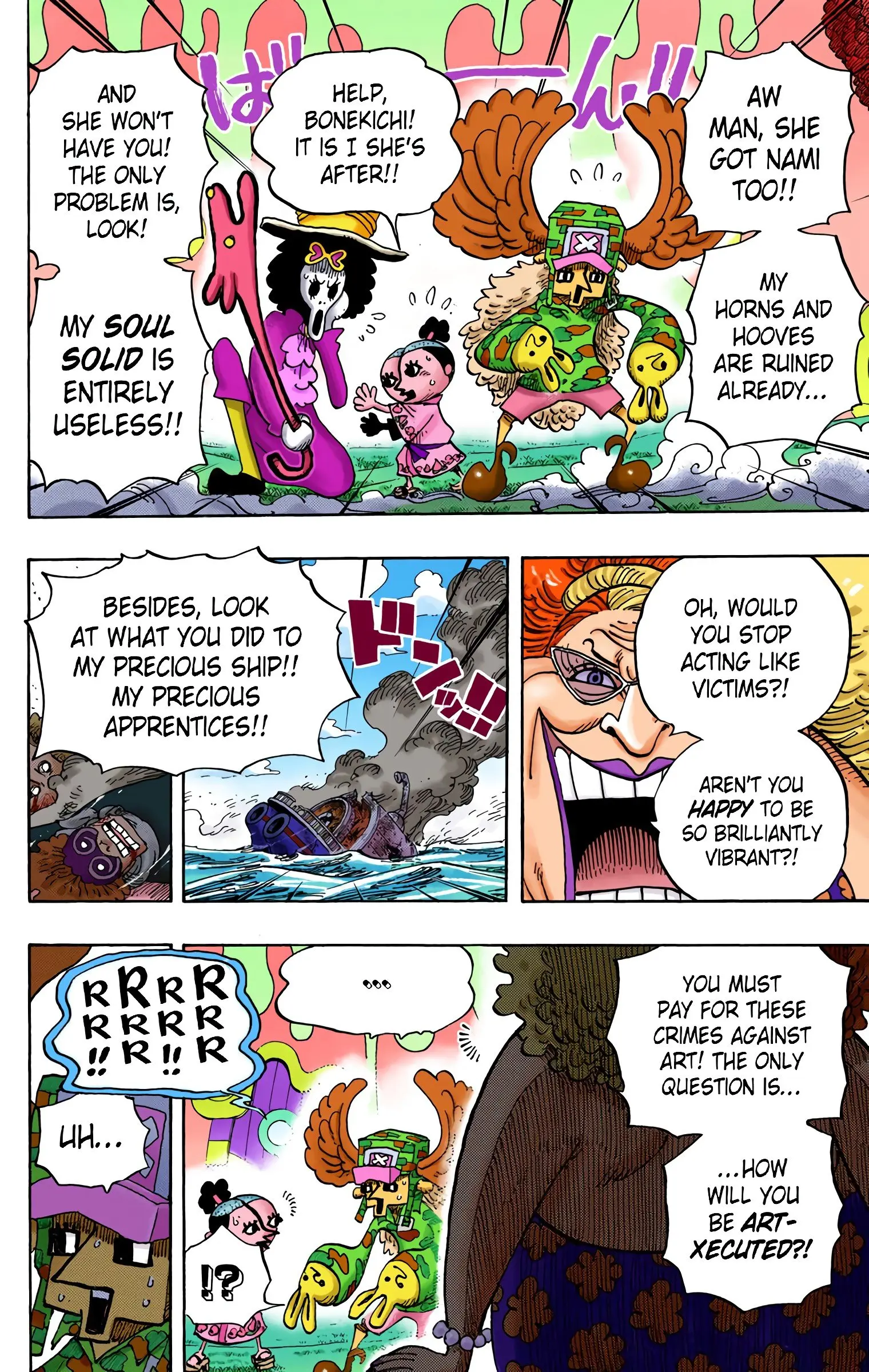 One Piece Colored, chapter 718, page 12