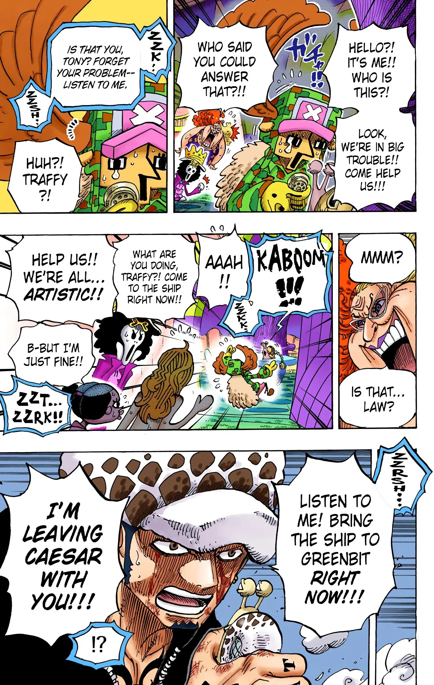 One Piece Colored, chapter 718, page 13