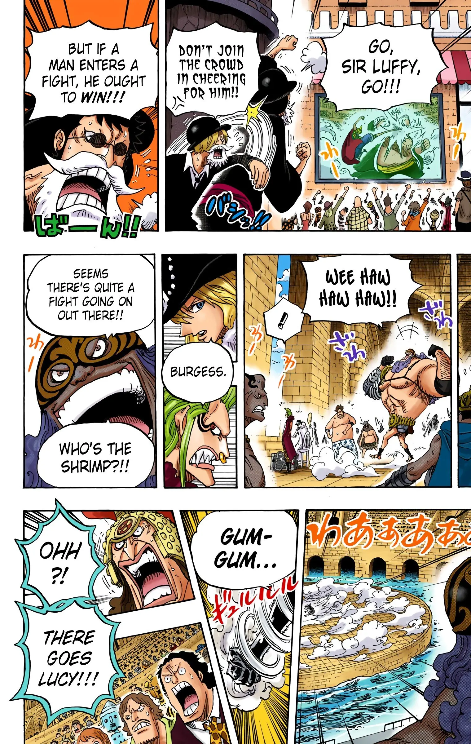 One Piece Colored, chapter 718, page 16