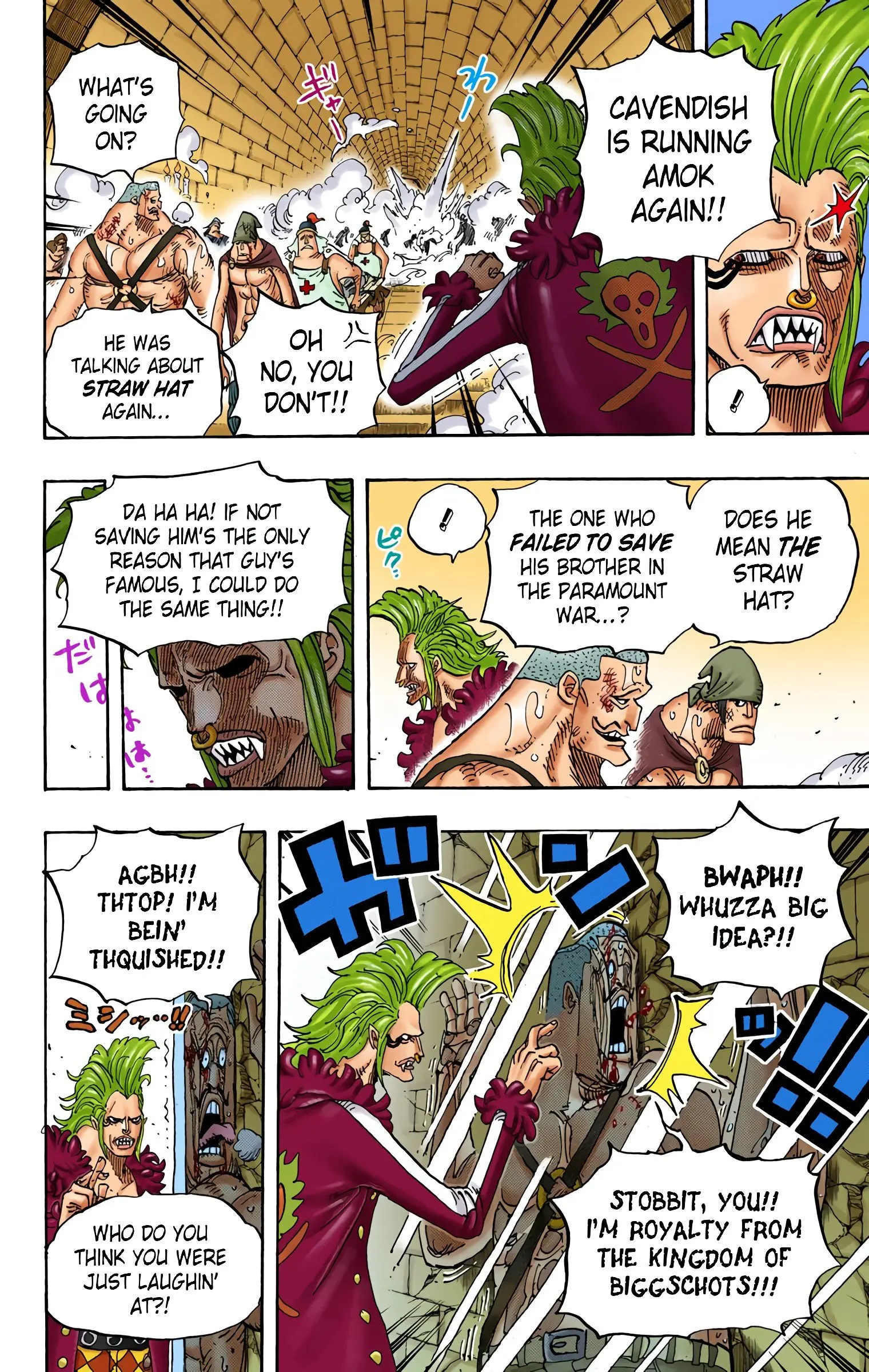 One Piece Colored, chapter 720, page 4