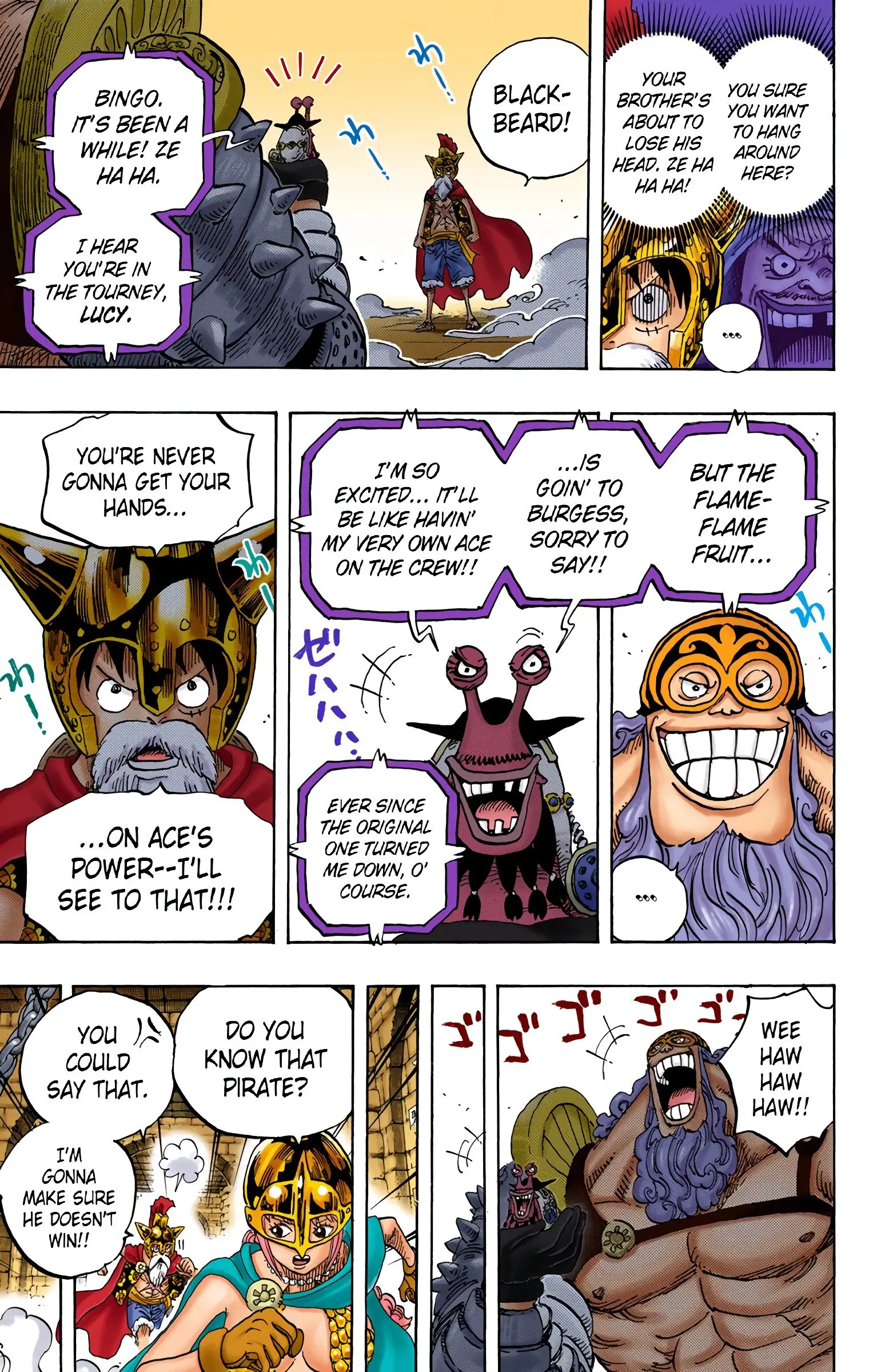 One Piece Colored, chapter 720, page 11