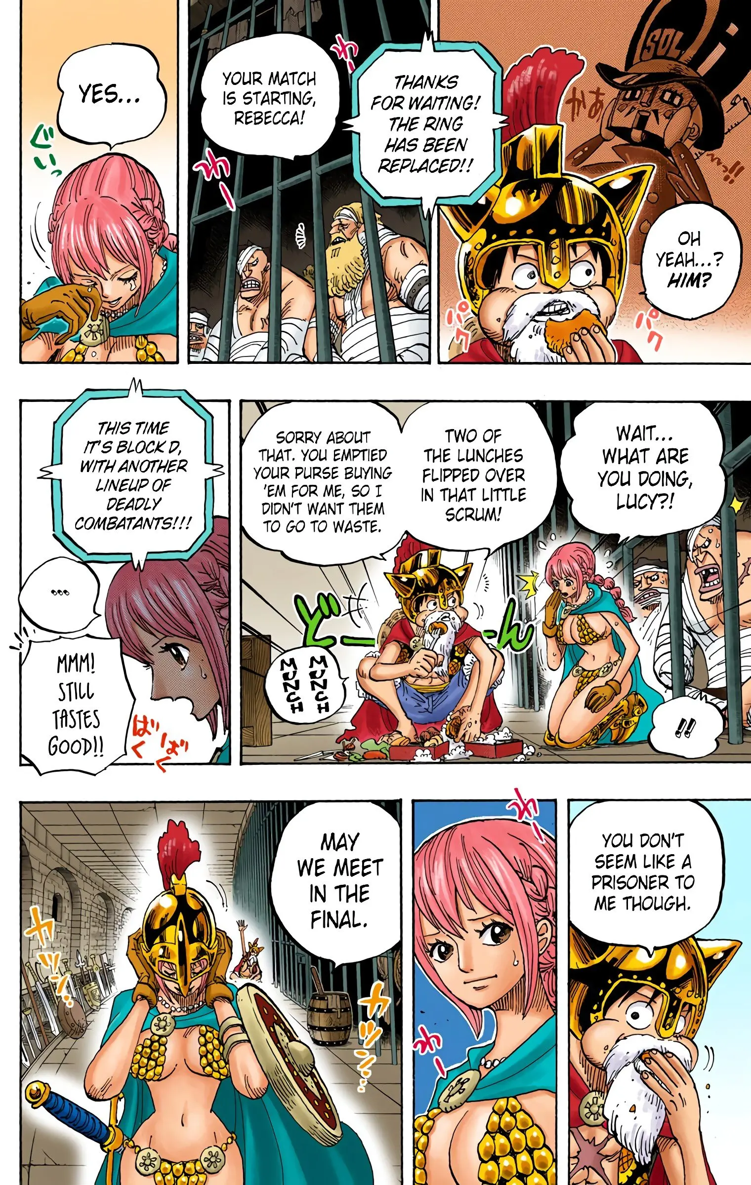 One Piece Colored, chapter 721, page 4