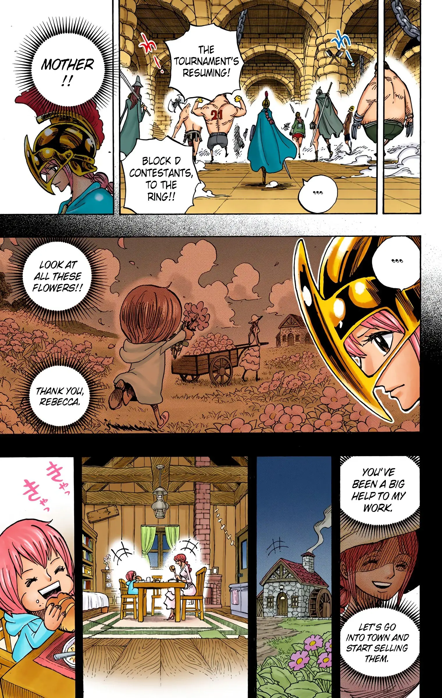 One Piece Colored, chapter 721, page 5