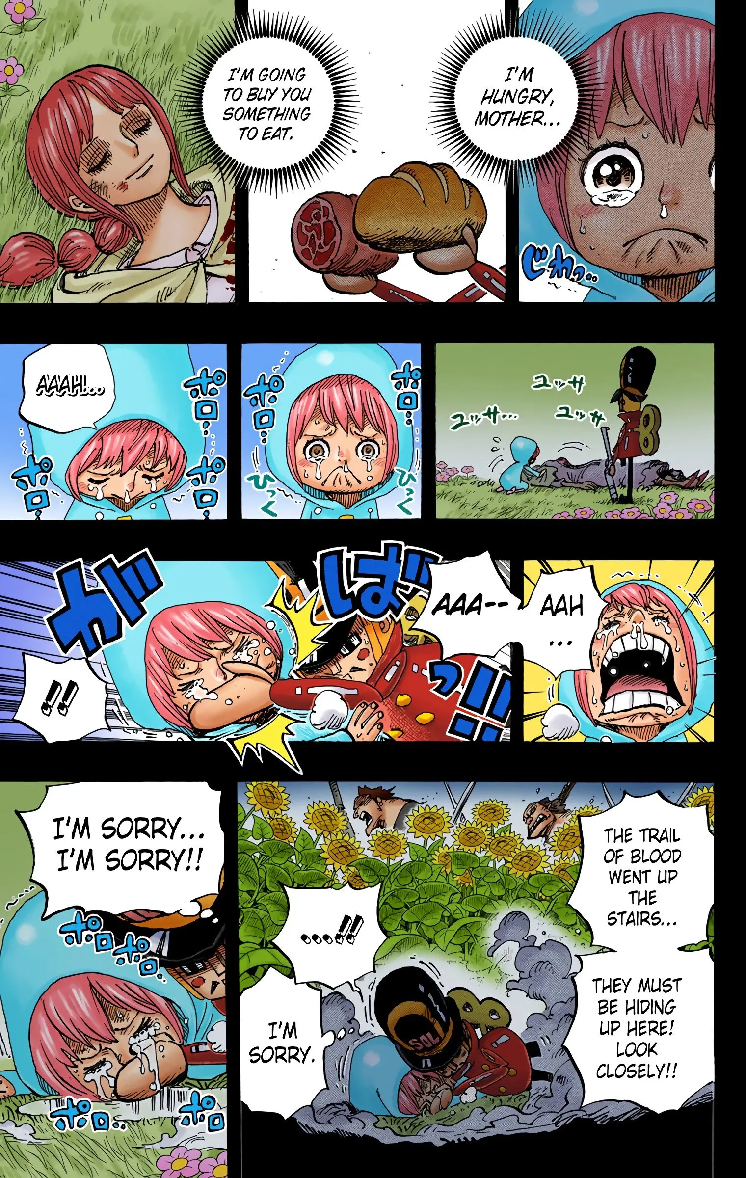 One Piece Colored, chapter 721, page 9