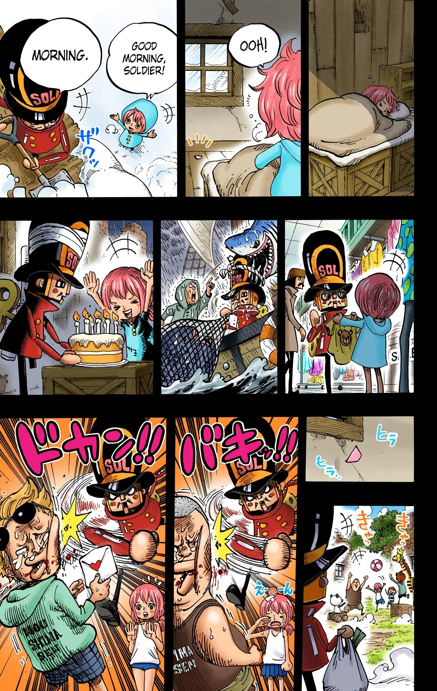 One Piece Colored, chapter 721, page 15