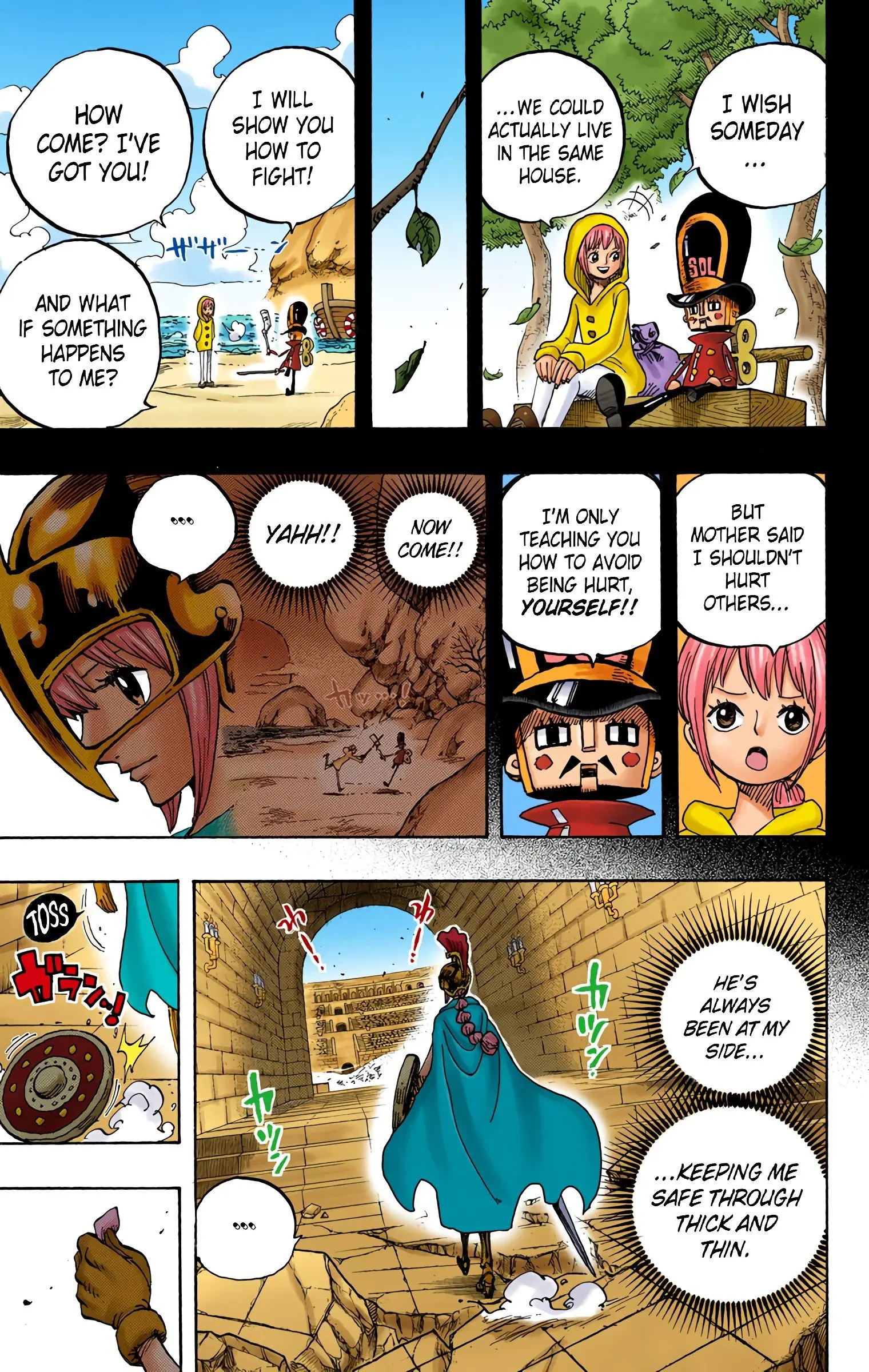 One Piece Colored, chapter 721, page 17