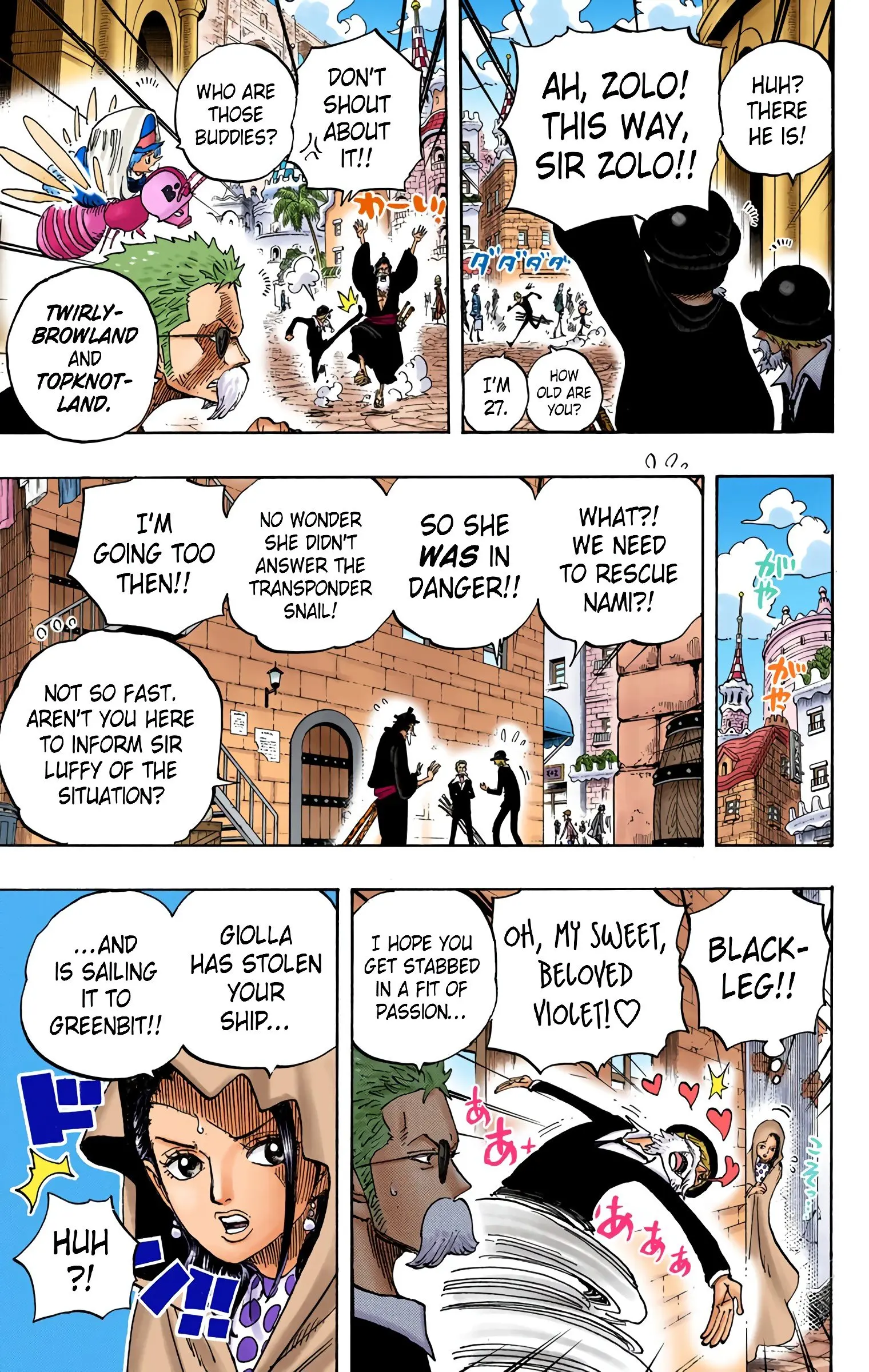 One Piece Colored, chapter 722, page 17