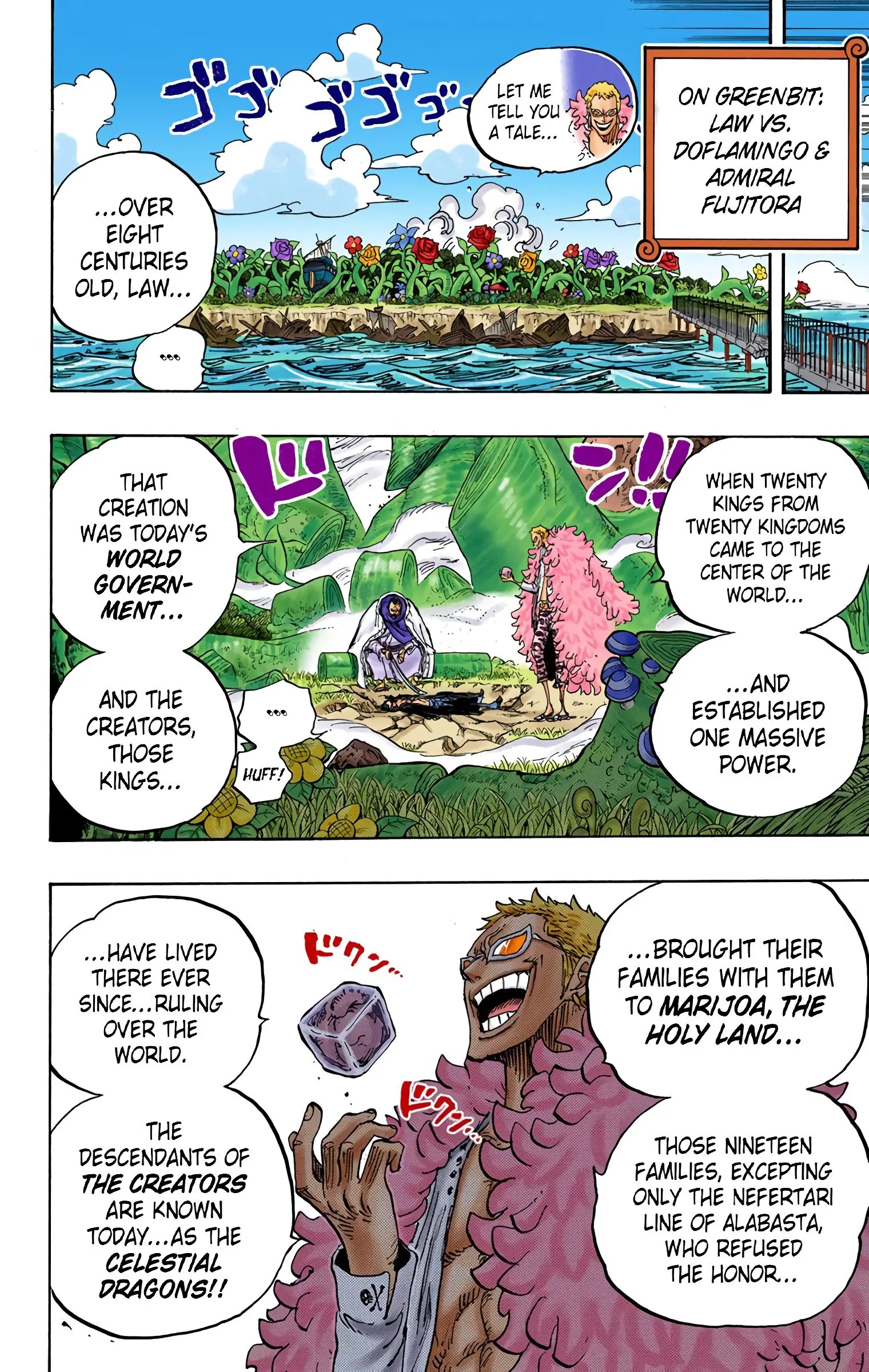 One Piece Colored, chapter 722, page 22