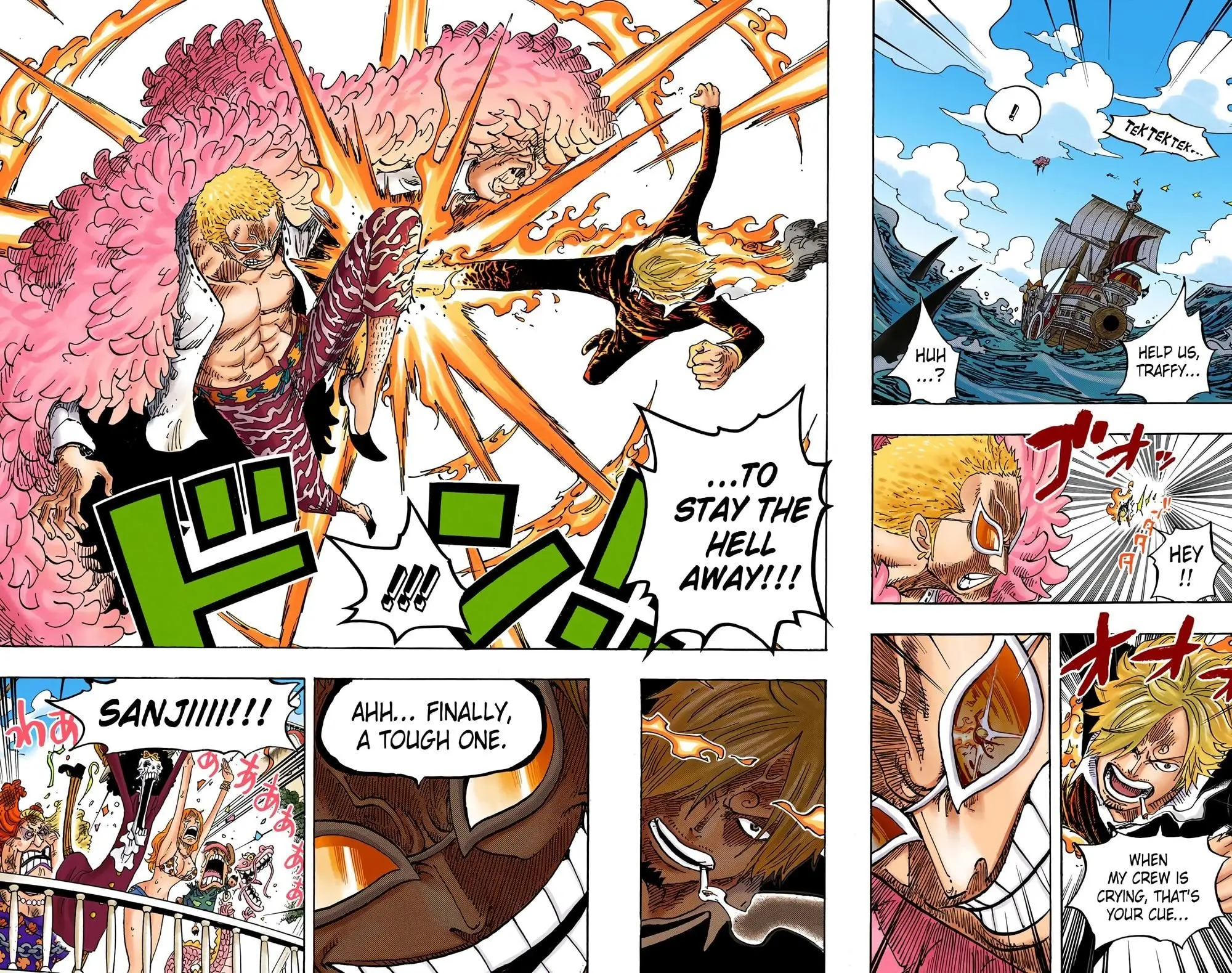 One Piece Colored, chapter 723, page 18