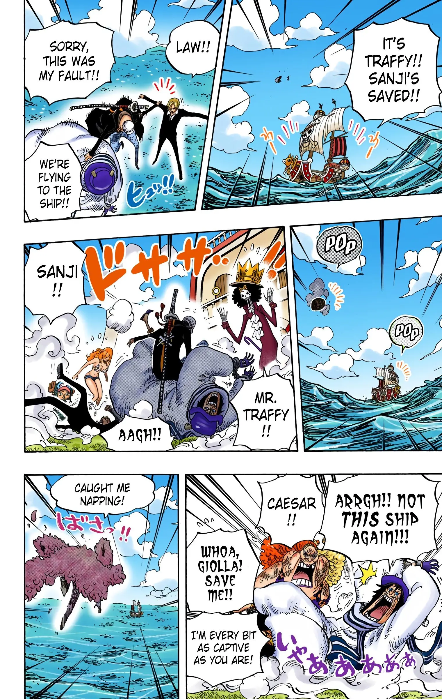 One Piece Colored, chapter 724, page 10