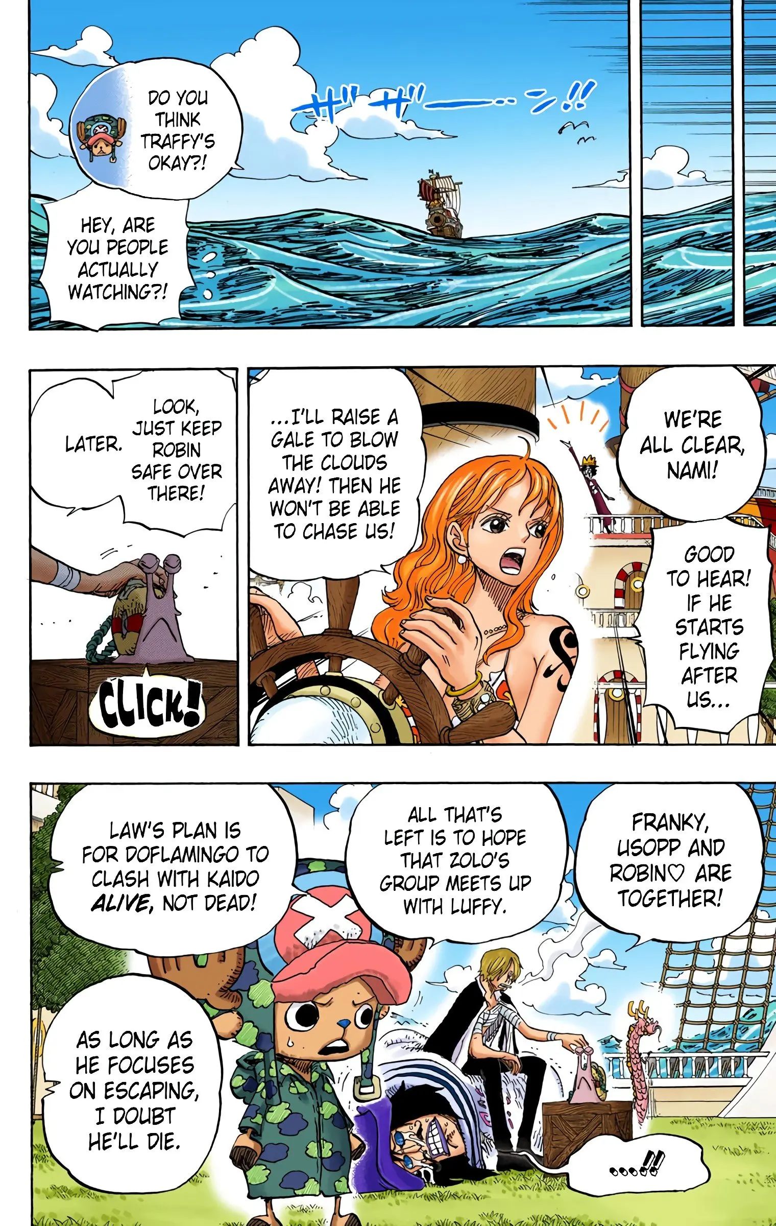 One Piece Colored, chapter 725, page 3