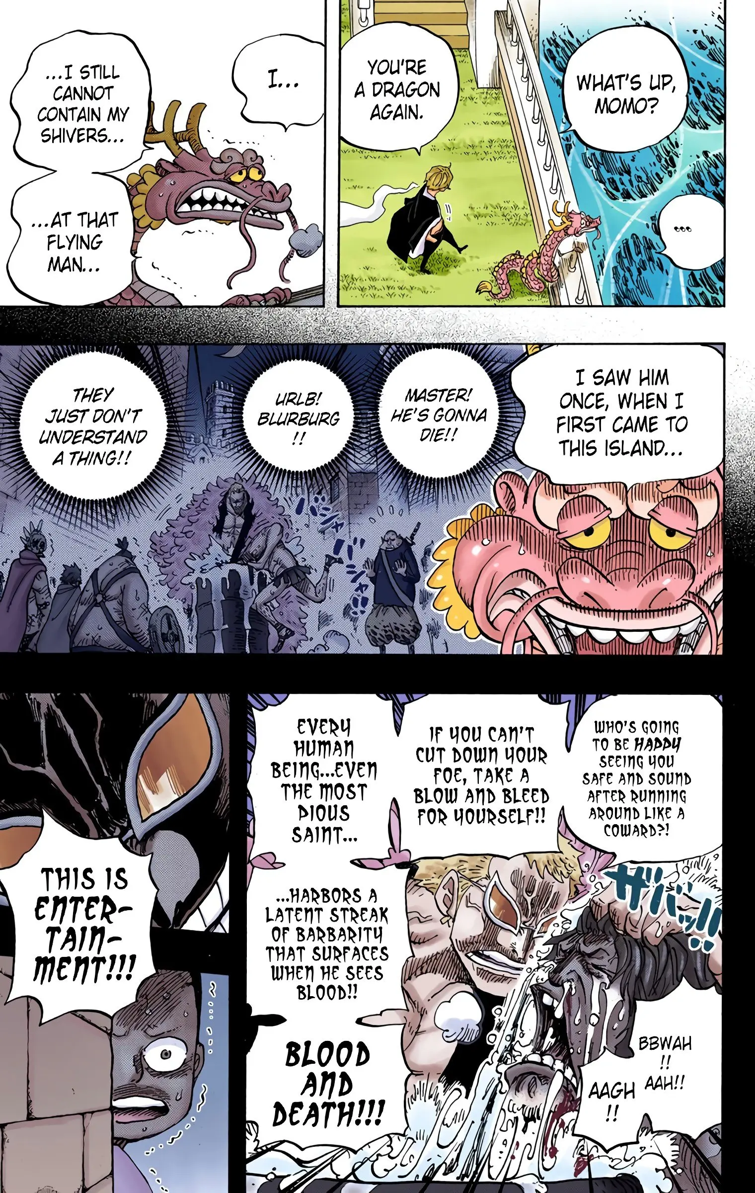 One Piece Colored, chapter 725, page 4