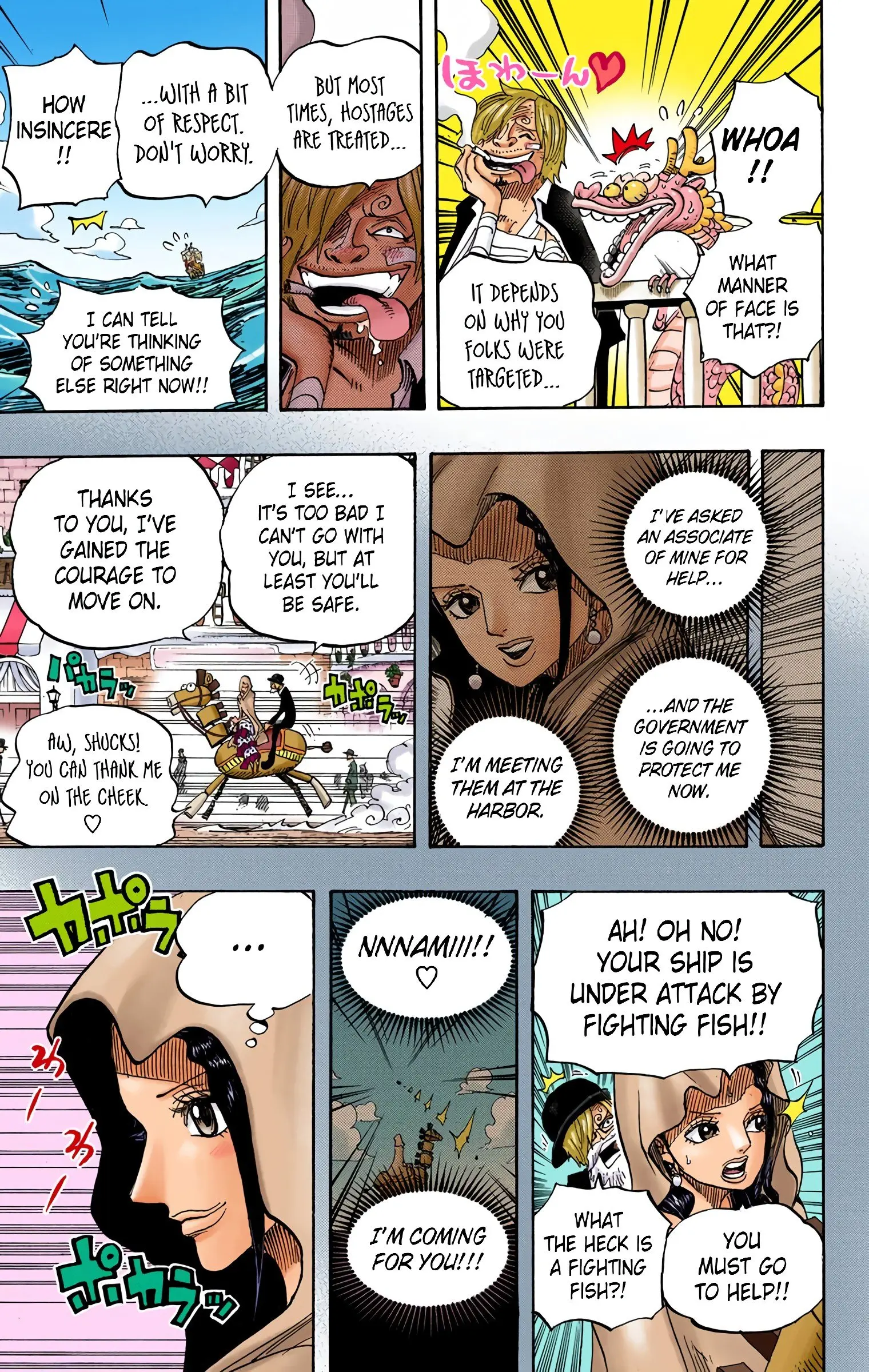 One Piece Colored, chapter 725, page 6