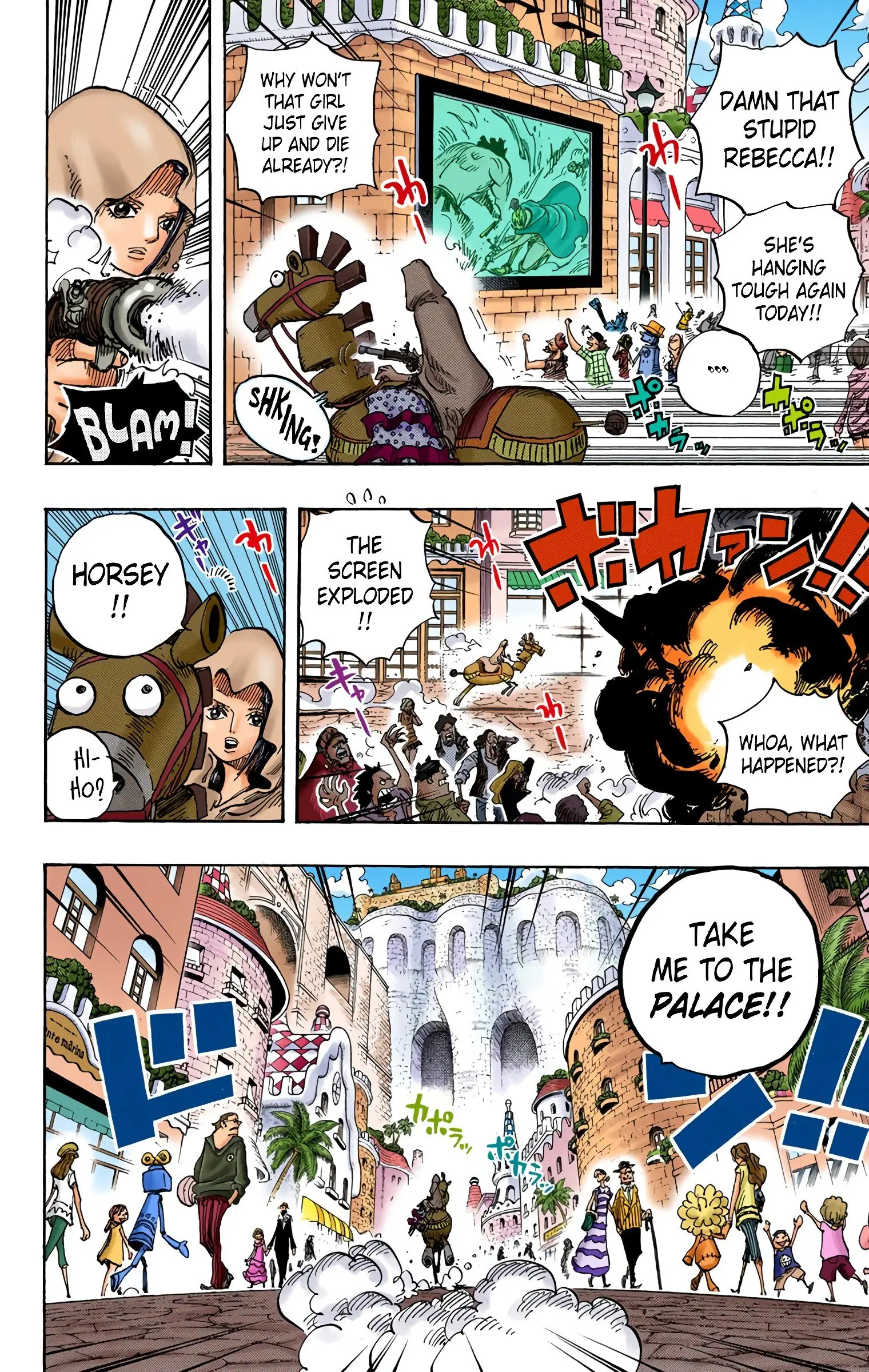 One Piece Colored, chapter 725, page 7