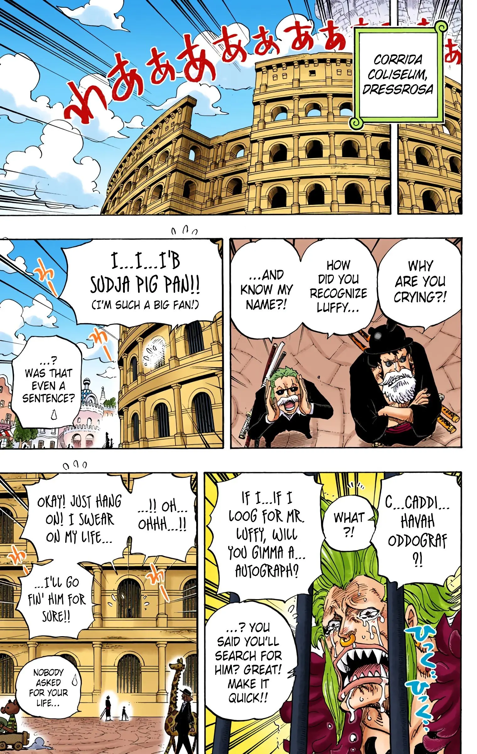 One Piece Colored, chapter 725, page 8