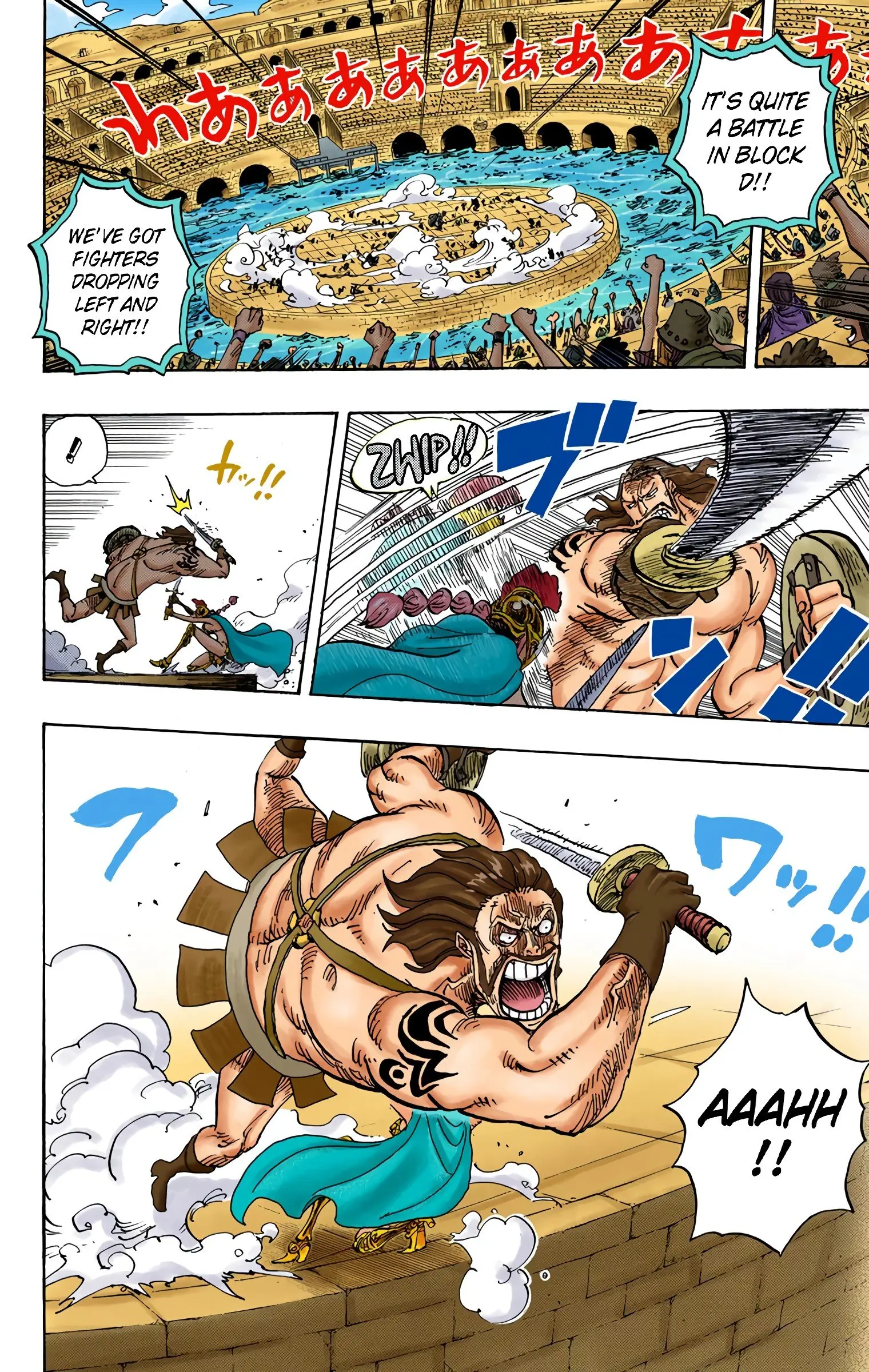 One Piece Colored, chapter 725, page 9