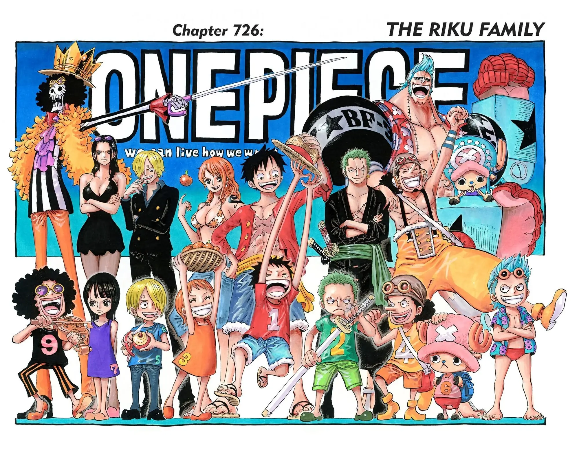 One Piece Colored, chapter 726, page 1
