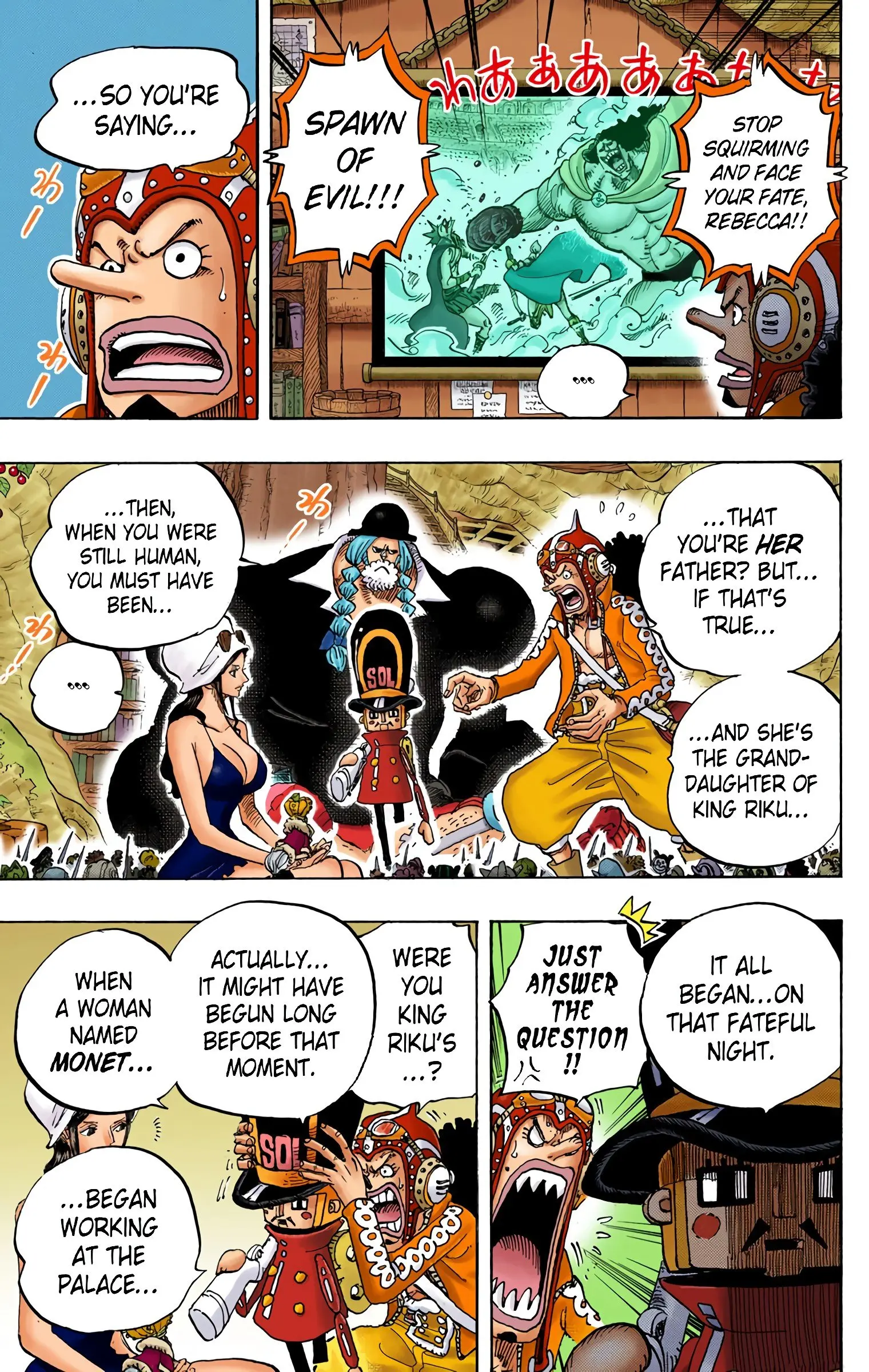 One Piece Colored, chapter 727, page 3
