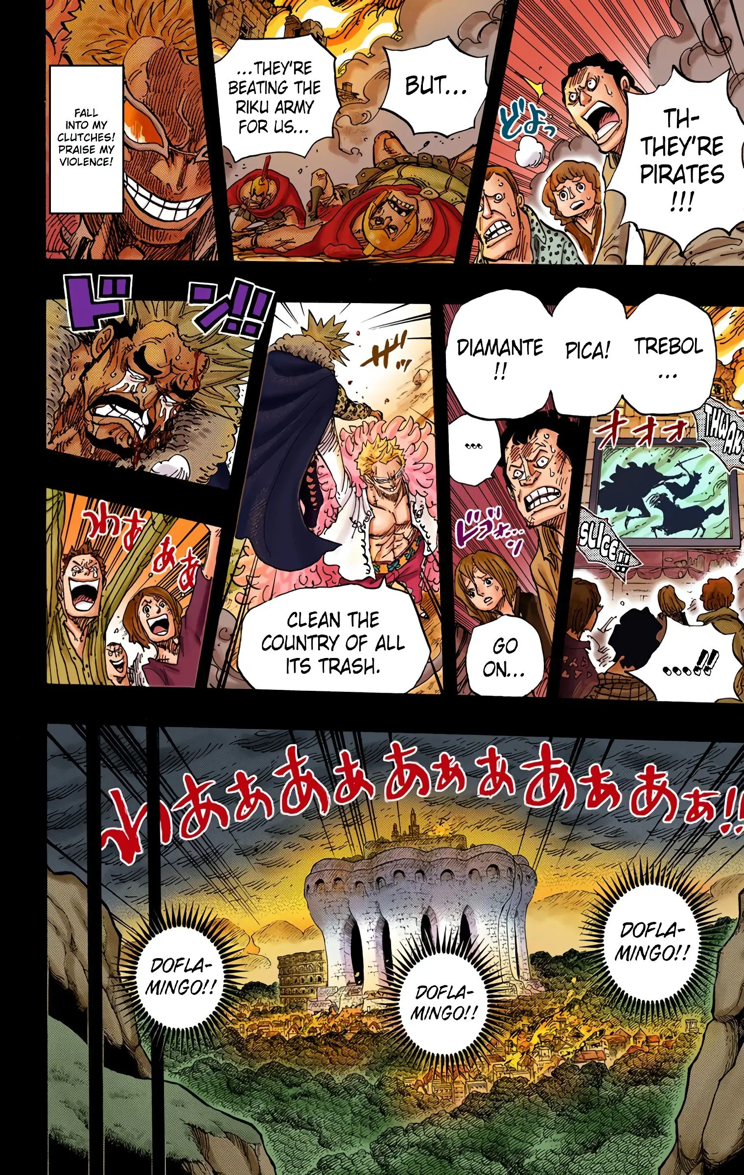 One Piece Colored, chapter 728, page 8